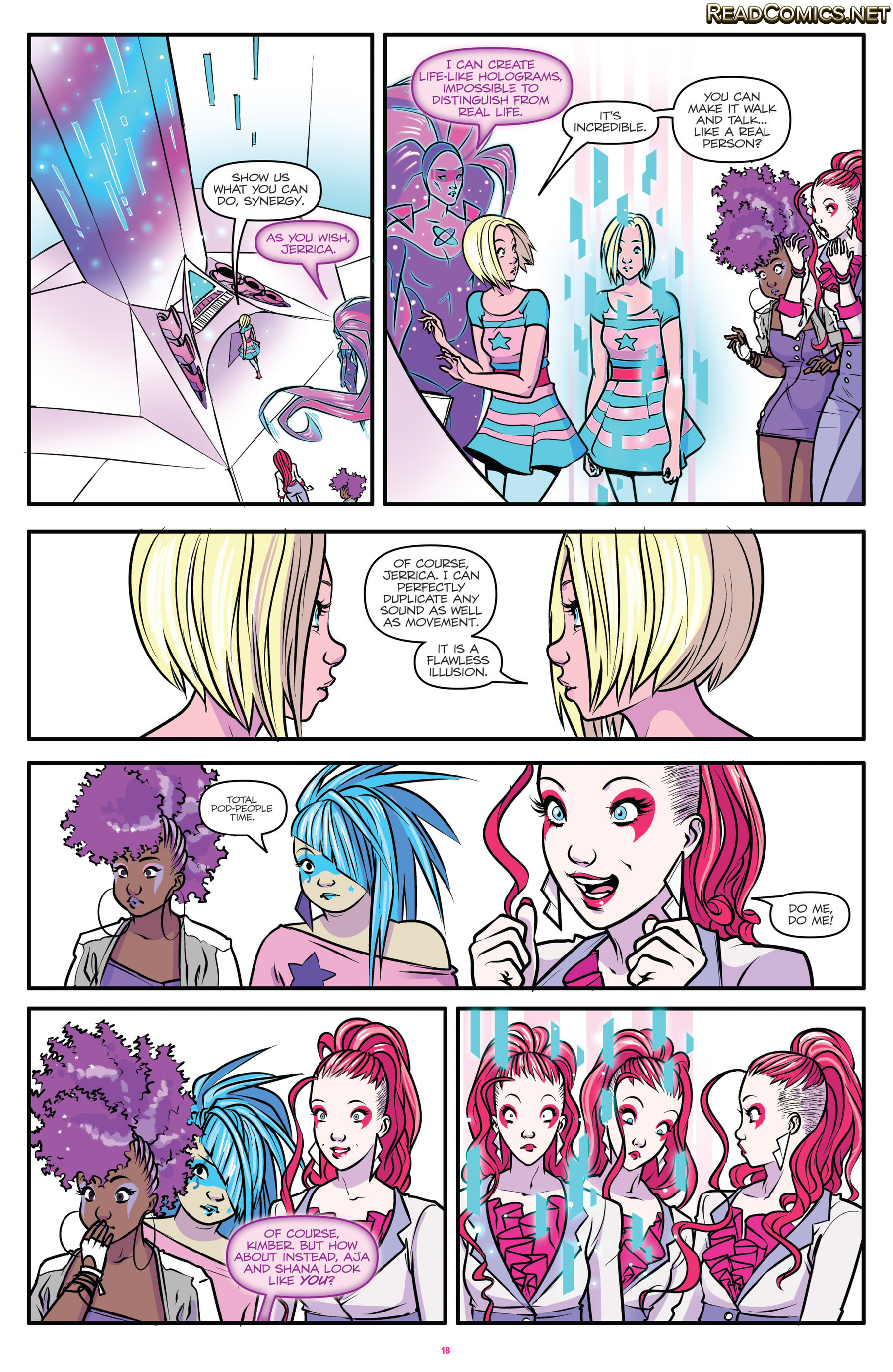 Jem and the Holograms (2015-): Chapter 1 - Page 23