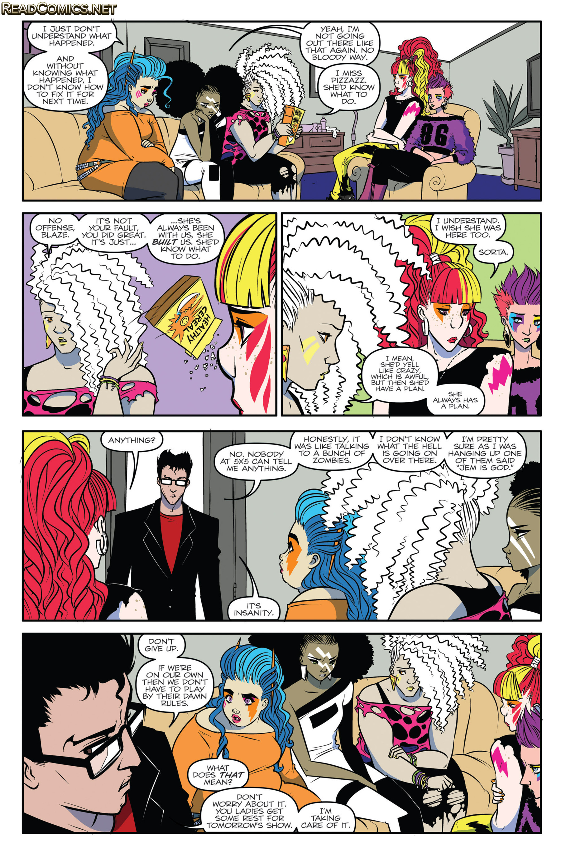 Jem and the Holograms (2015-): Chapter 14 - Page 8
