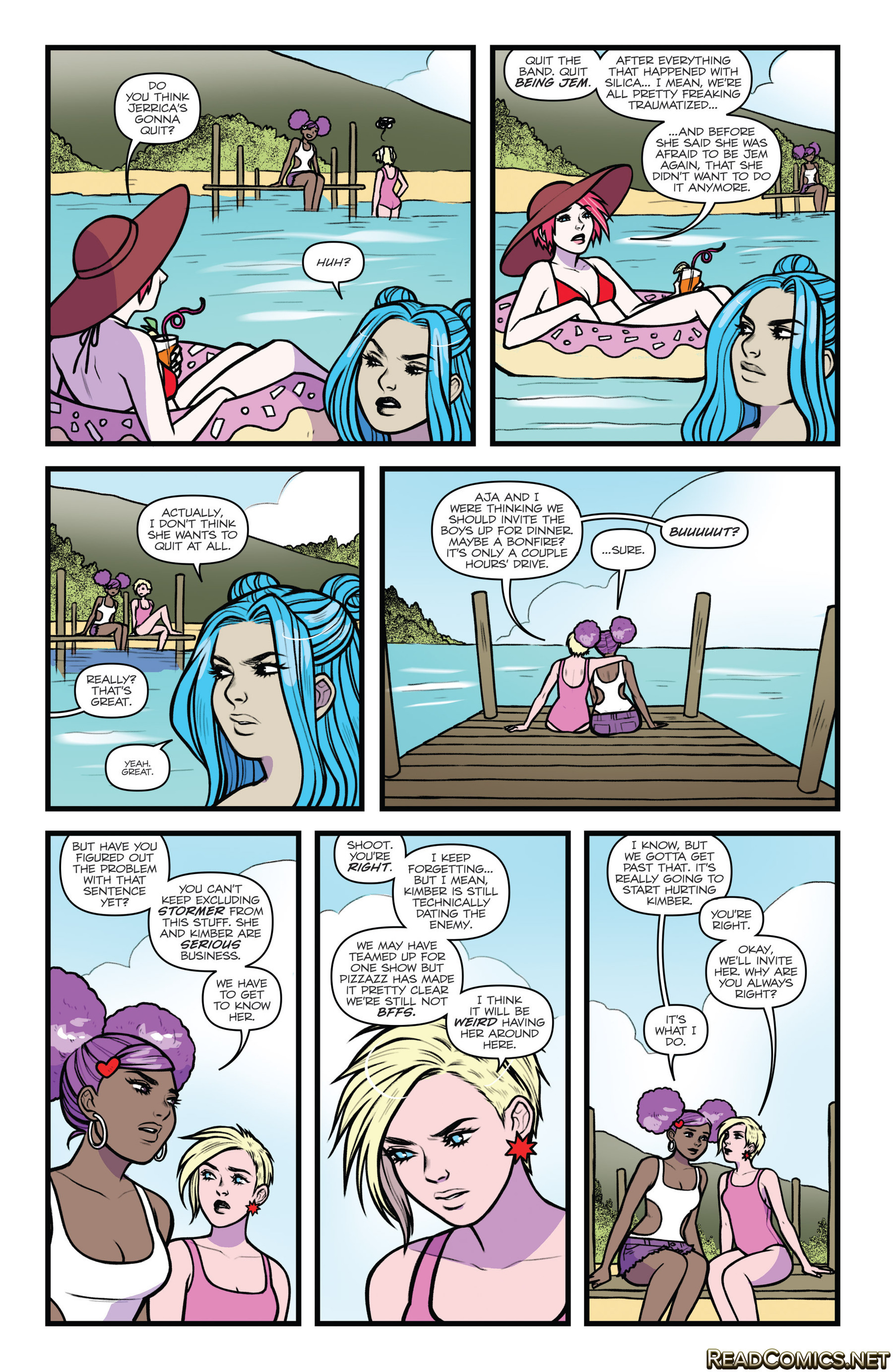 Jem and the Holograms (2015-): Chapter 17 - Page 10