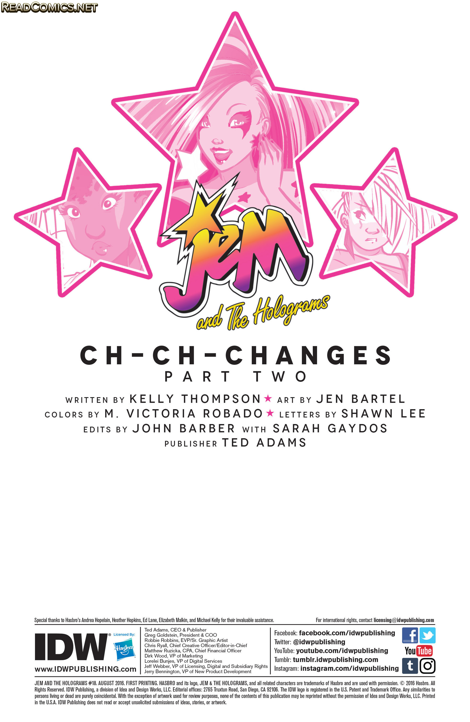 Jem and the Holograms (2015-): Chapter 18 - Page 2