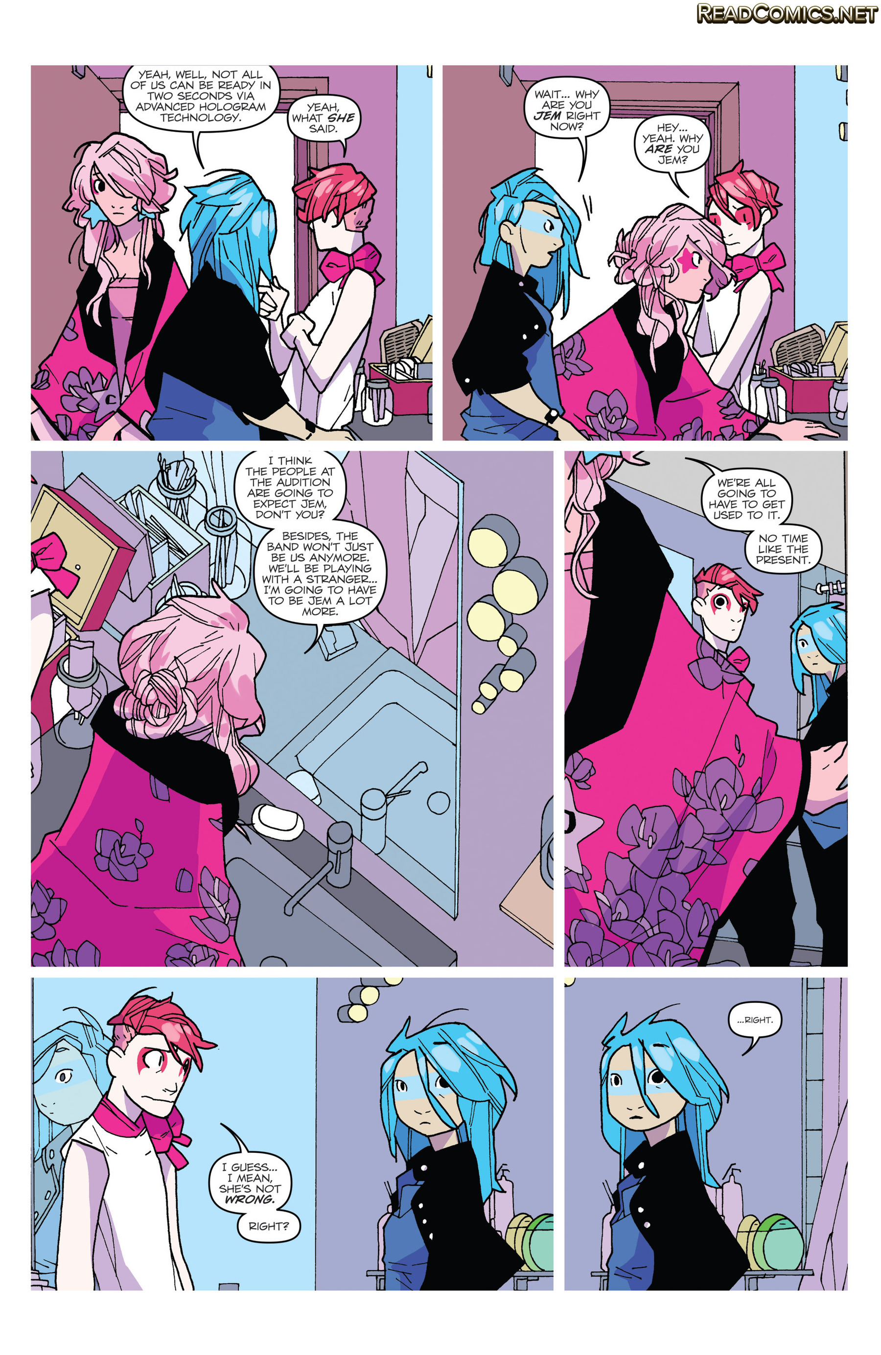 Jem and the Holograms (2015-): Chapter 19 - Page 6