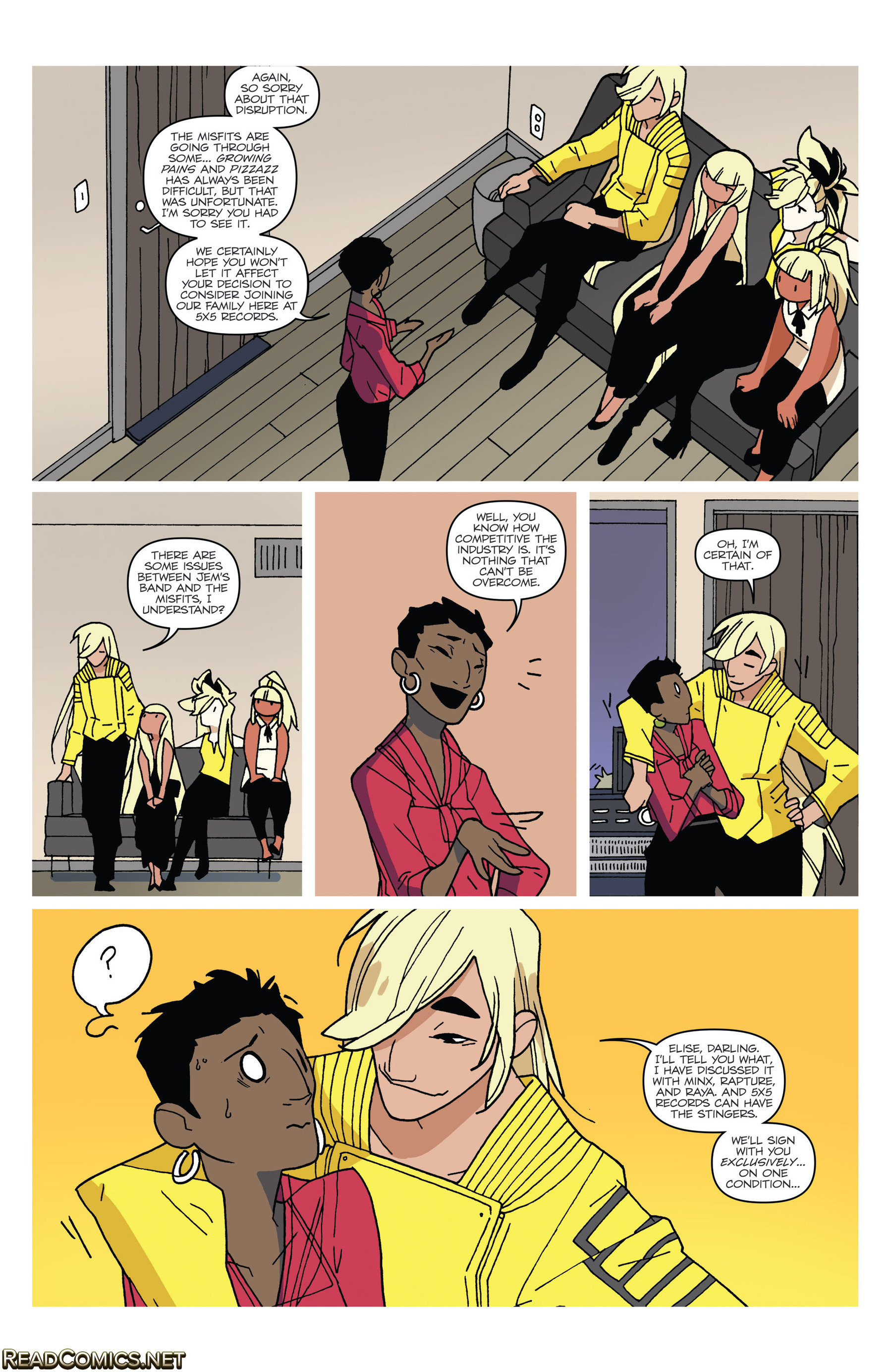 Jem and the Holograms (2015-): Chapter 19 - Page 23