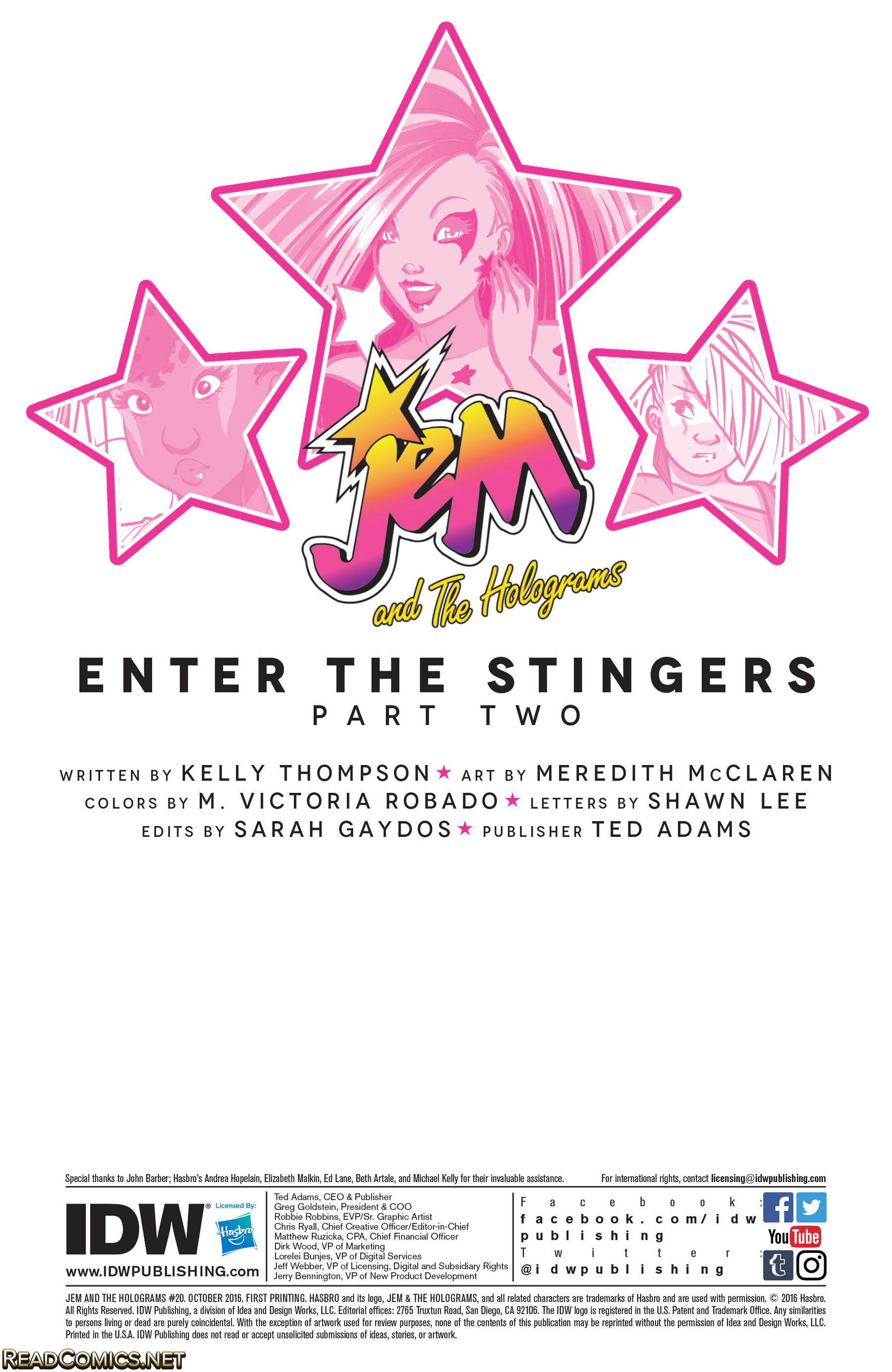 Jem and the Holograms (2015-): Chapter 20 - Page 2