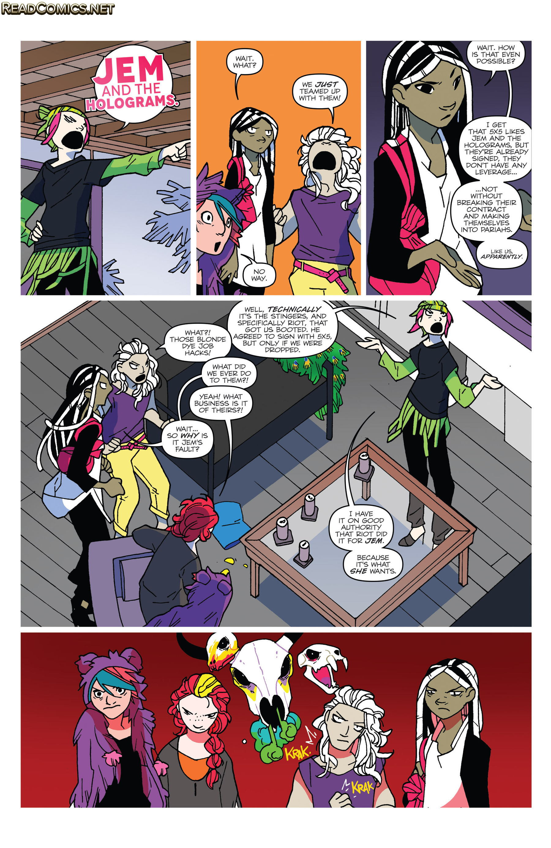 Jem and the Holograms (2015-): Chapter 20 - Page 7