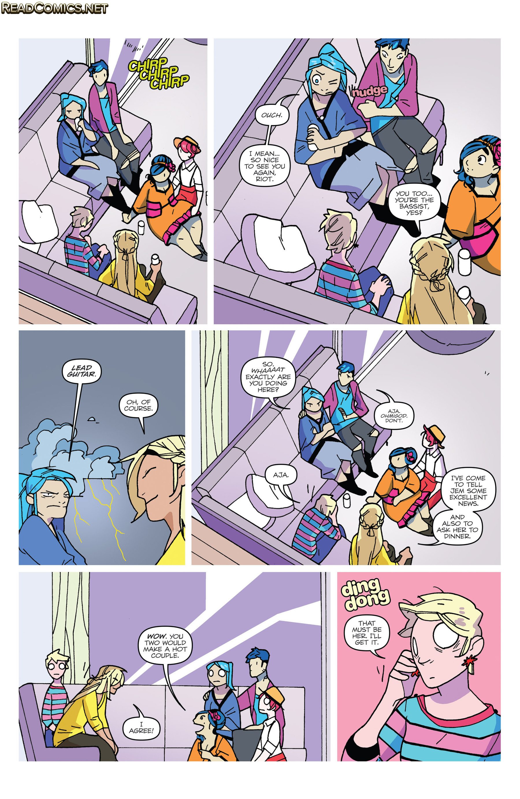 Jem and the Holograms (2015-): Chapter 20 - Page 17
