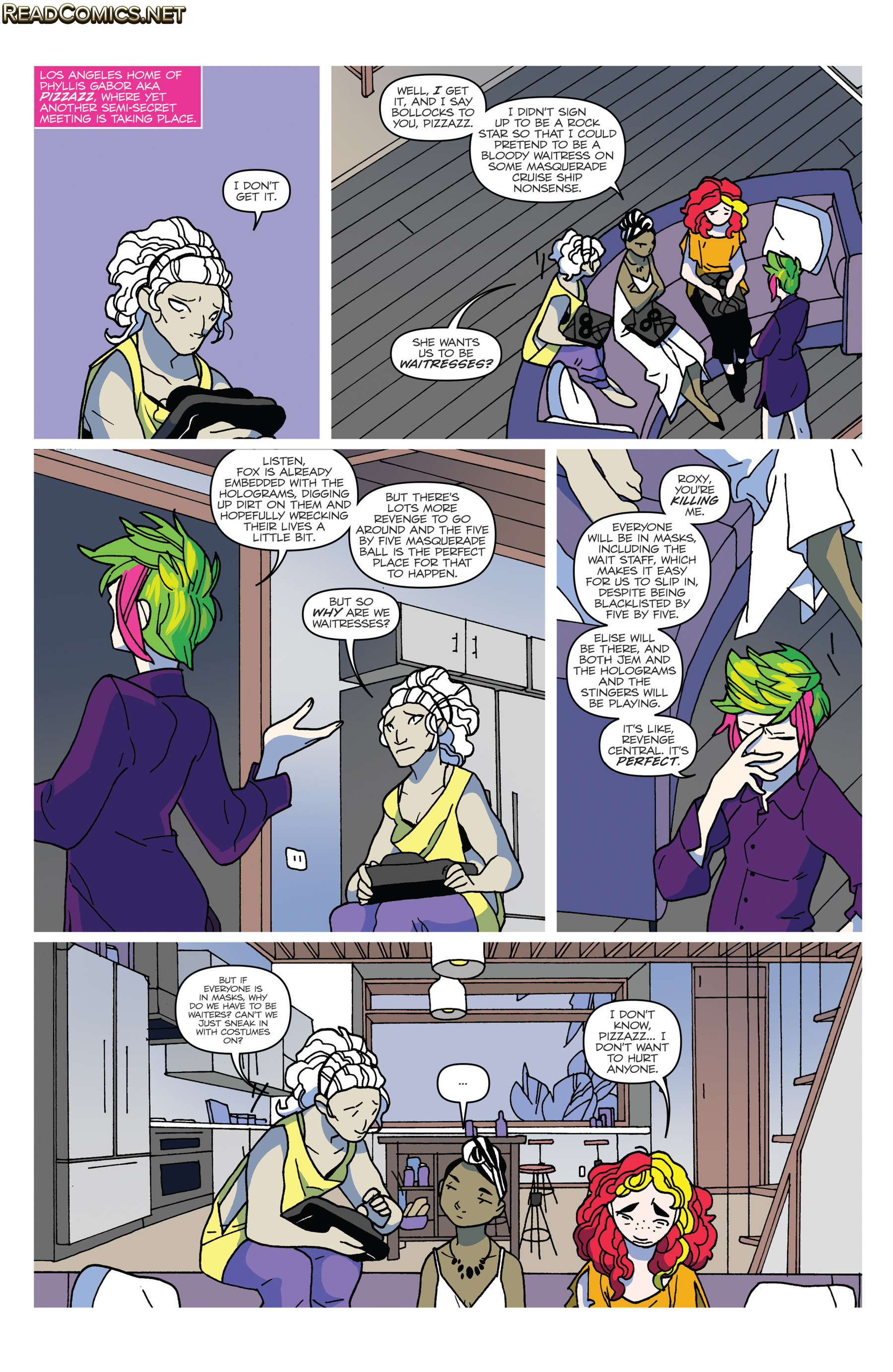 Jem and the Holograms (2015-): Chapter 21 - Page 12