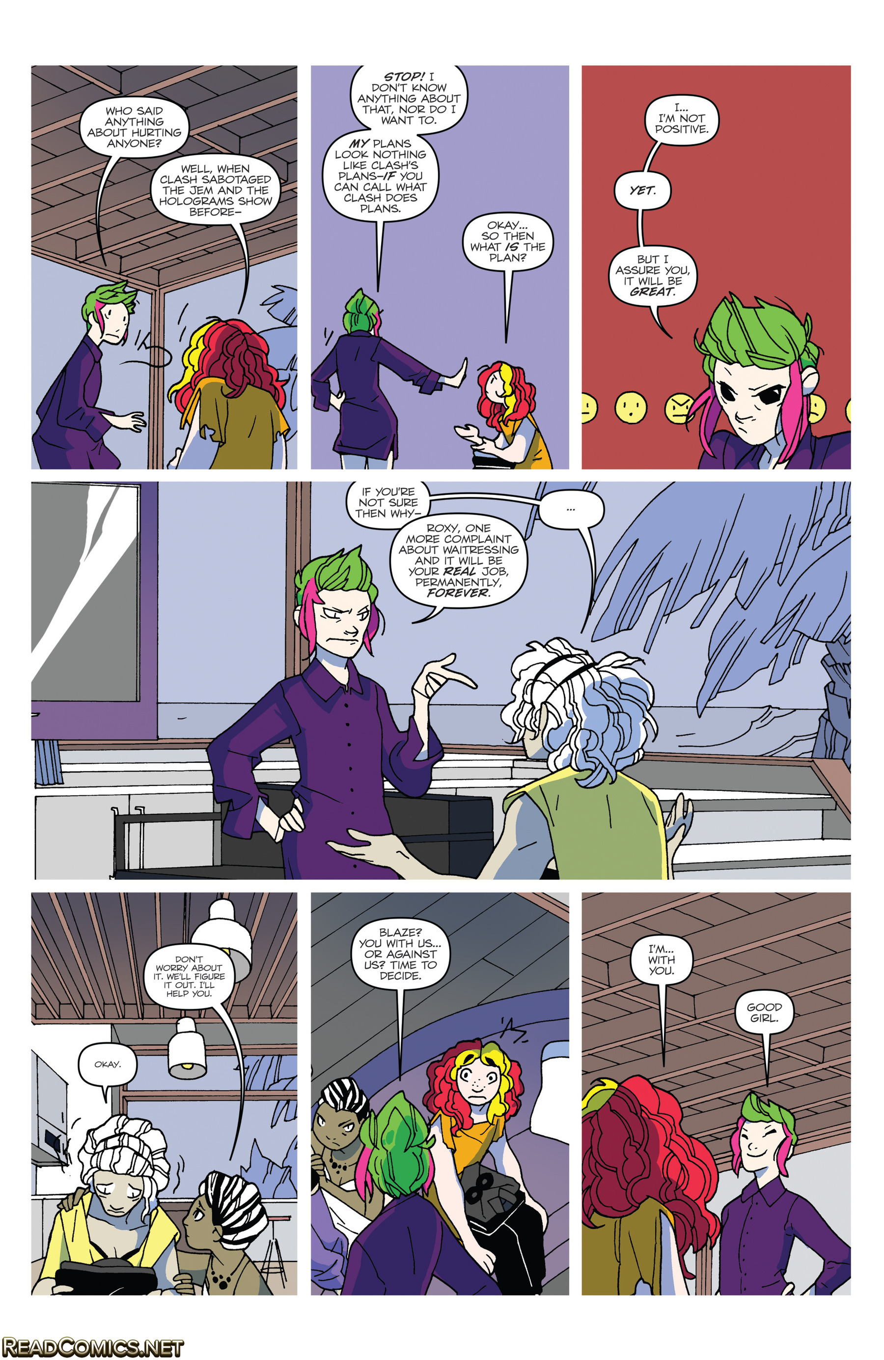 Jem and the Holograms (2015-): Chapter 21 - Page 13