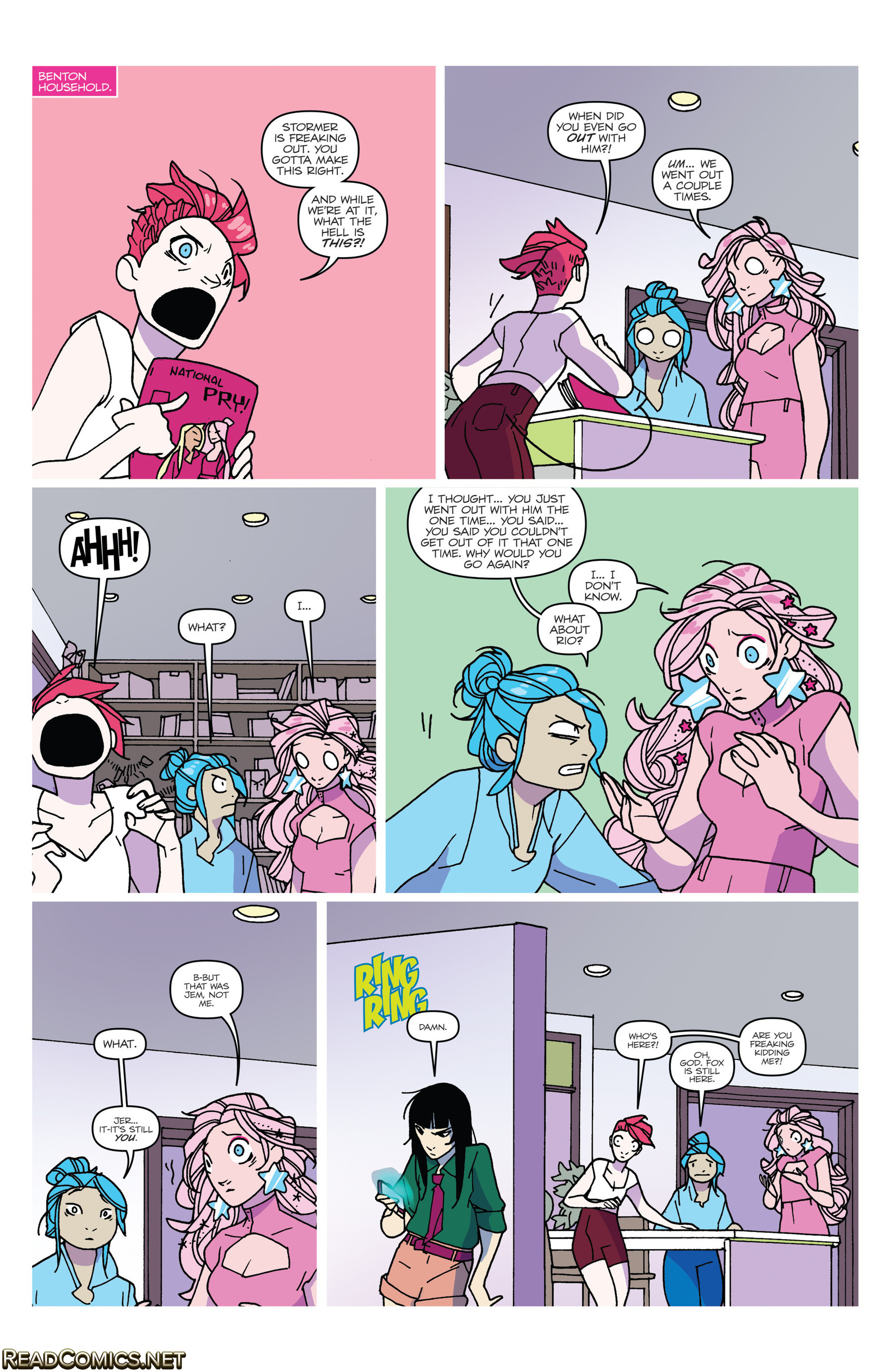 Jem and the Holograms (2015-): Chapter 21 - Page 19