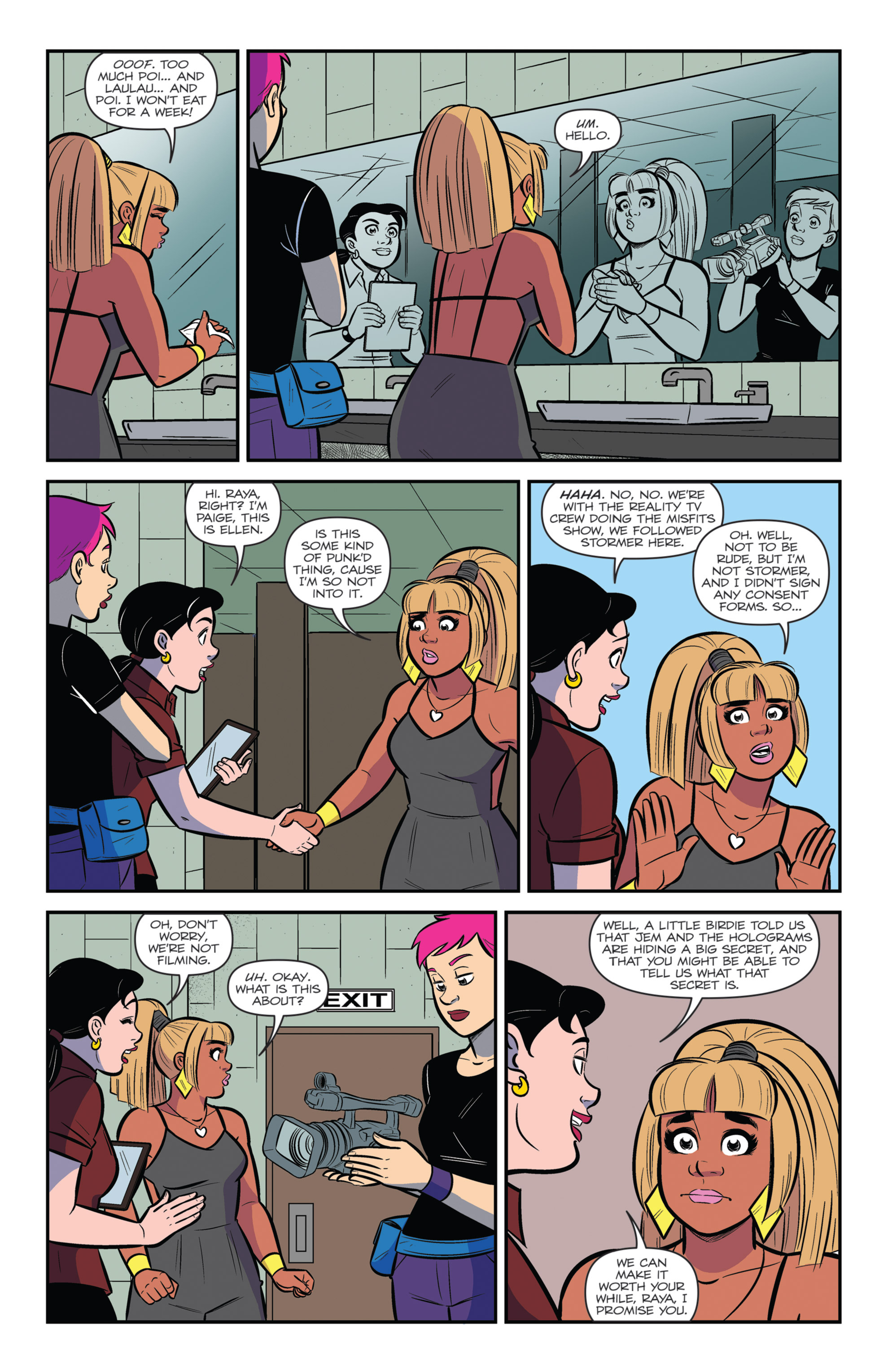 Jem and the Holograms (2015-): Chapter 25 - Page 11