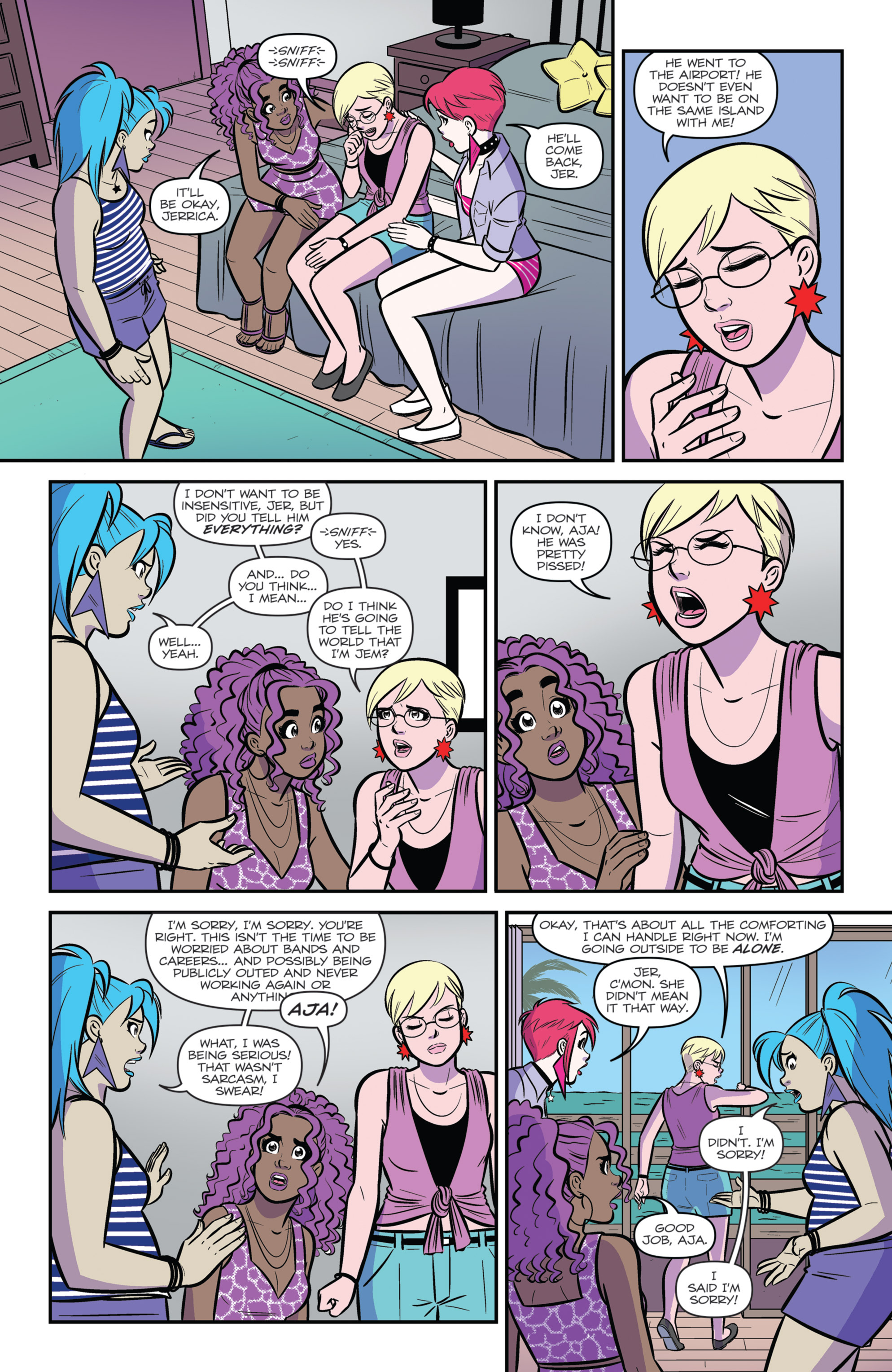 Jem and the Holograms (2015-): Chapter 25 - Page 16