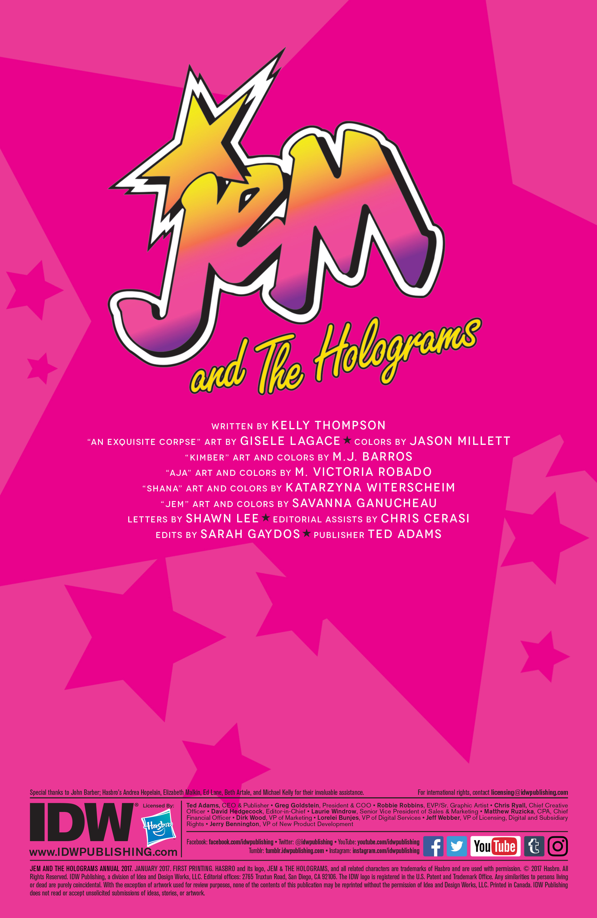 Jem and the Holograms (2015-): Chapter annual-2017 - Page 2