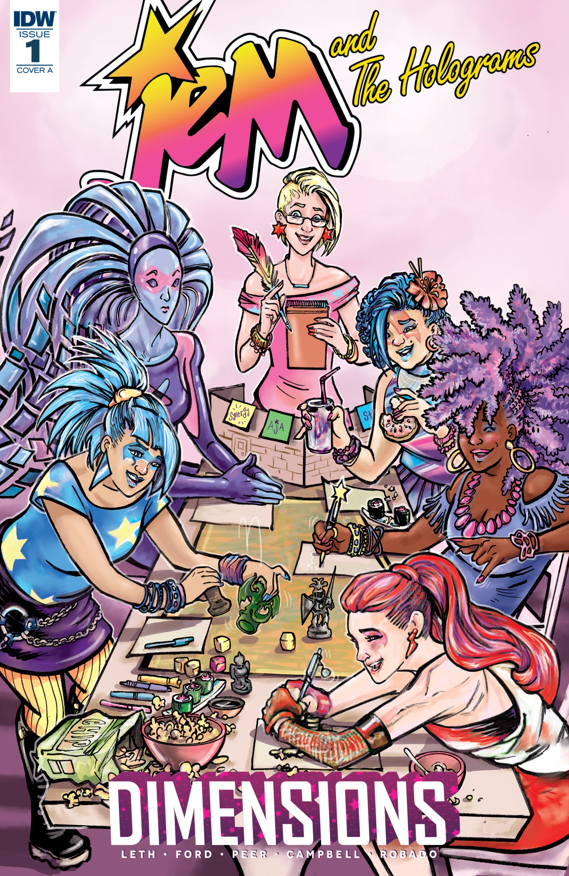 Jem and the Holograms: Dimensions (2017): Chapter 1 - Page 1