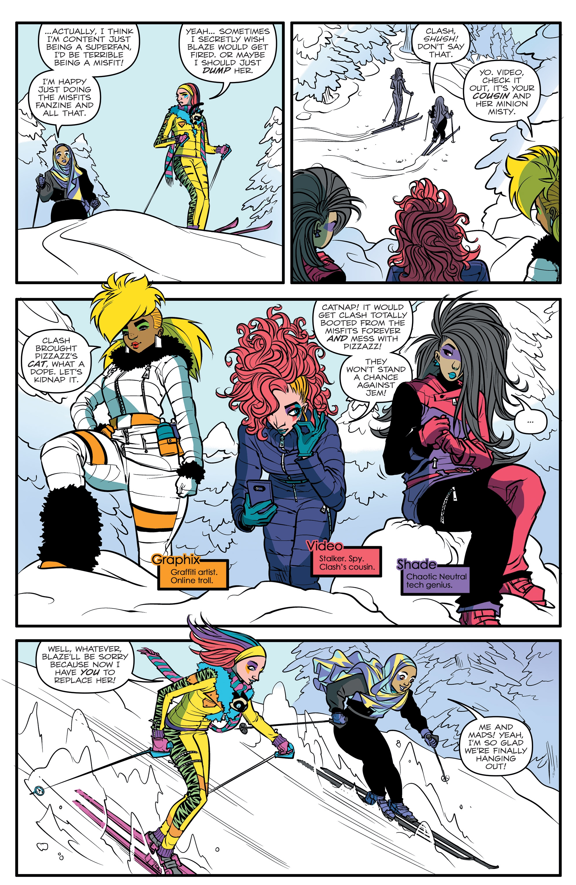 Jem and the Holograms: Dimensions (2017): Chapter 1 - Page 6