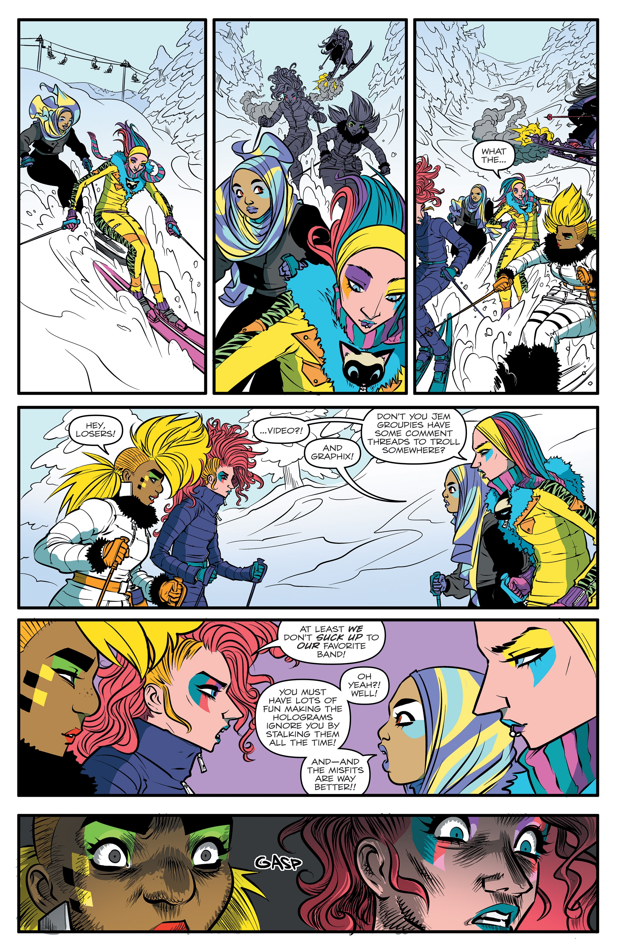 Jem and the Holograms: Dimensions (2017): Chapter 1 - Page 7