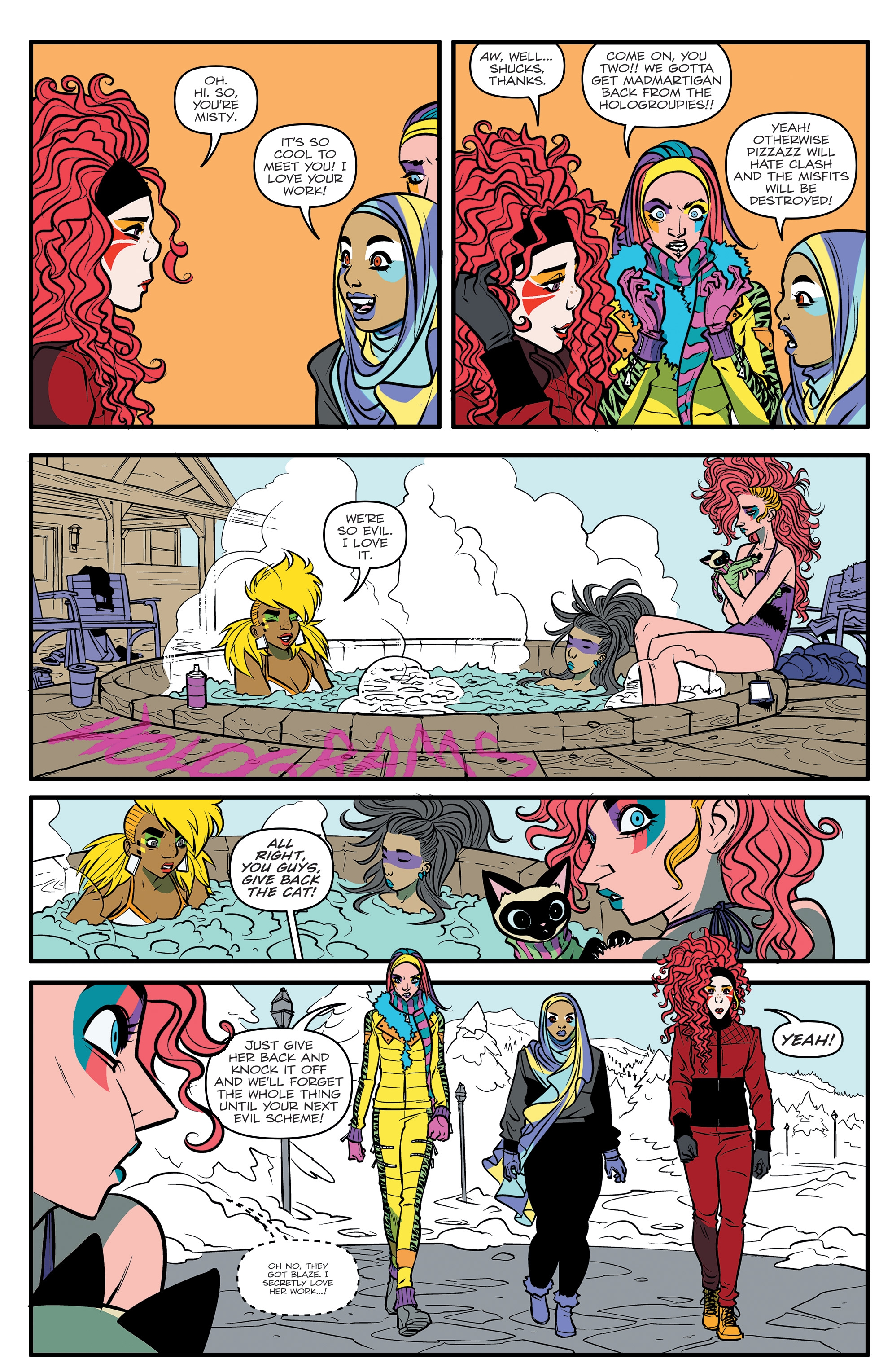 Jem and the Holograms: Dimensions (2017): Chapter 1 - Page 12