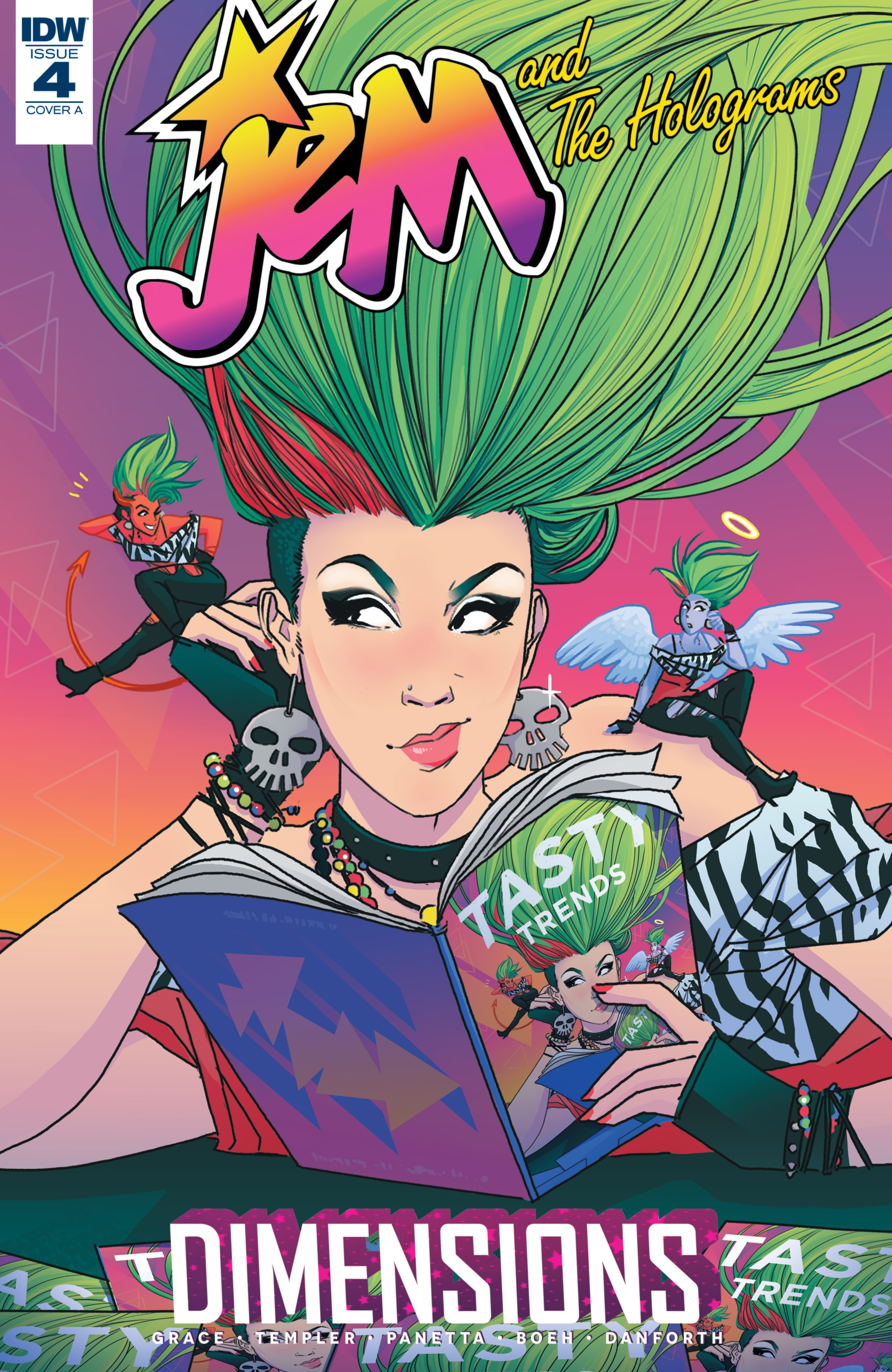Jem and the Holograms: Dimensions (2017): Chapter 4 - Page 1