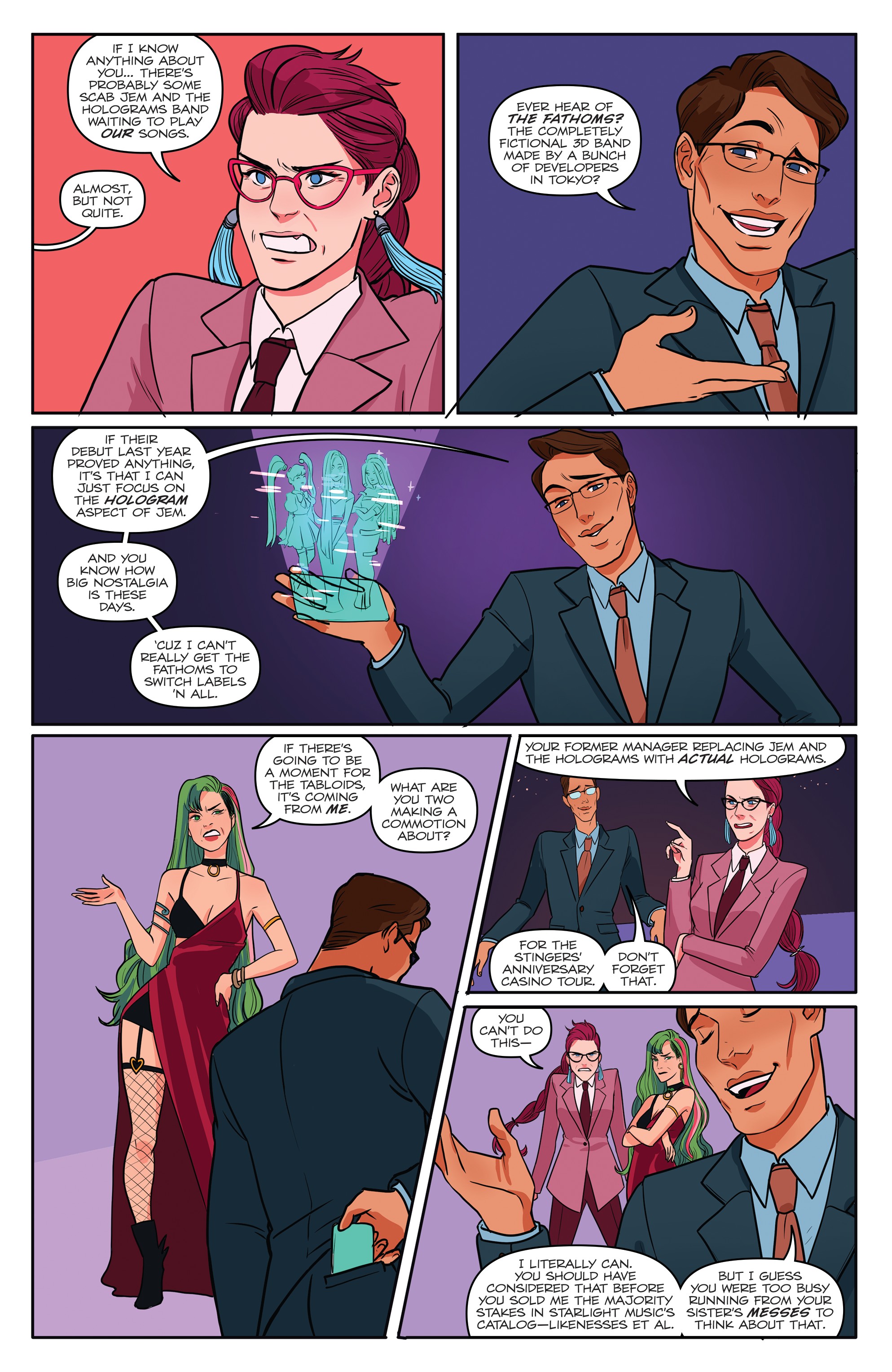 Jem and the Holograms: IDW 20/20 (2019): Chapter 1 - Page 6