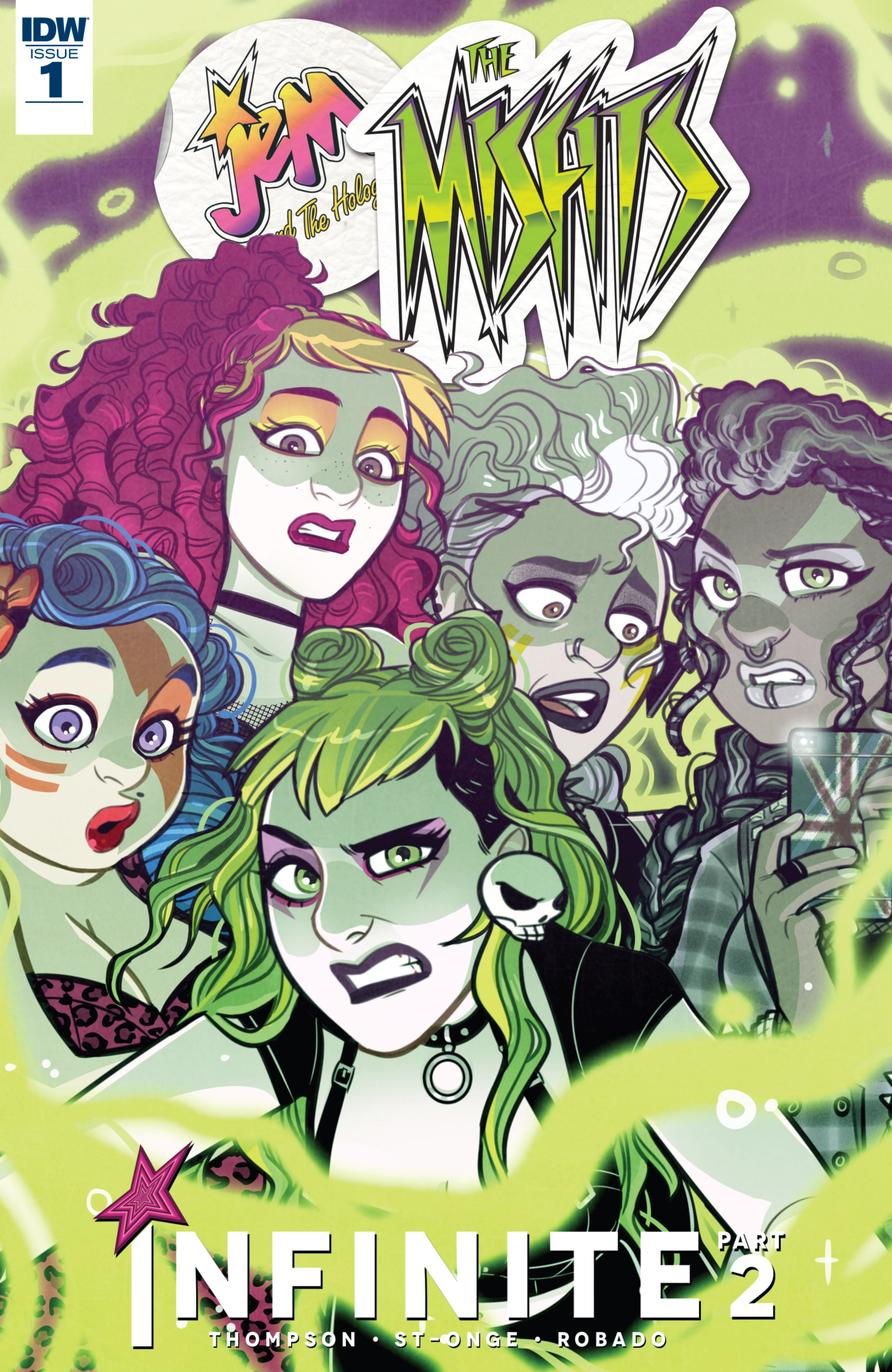Jem and the Holograms: The Misfits: Infinite (2017): Chapter 1 - Page 1