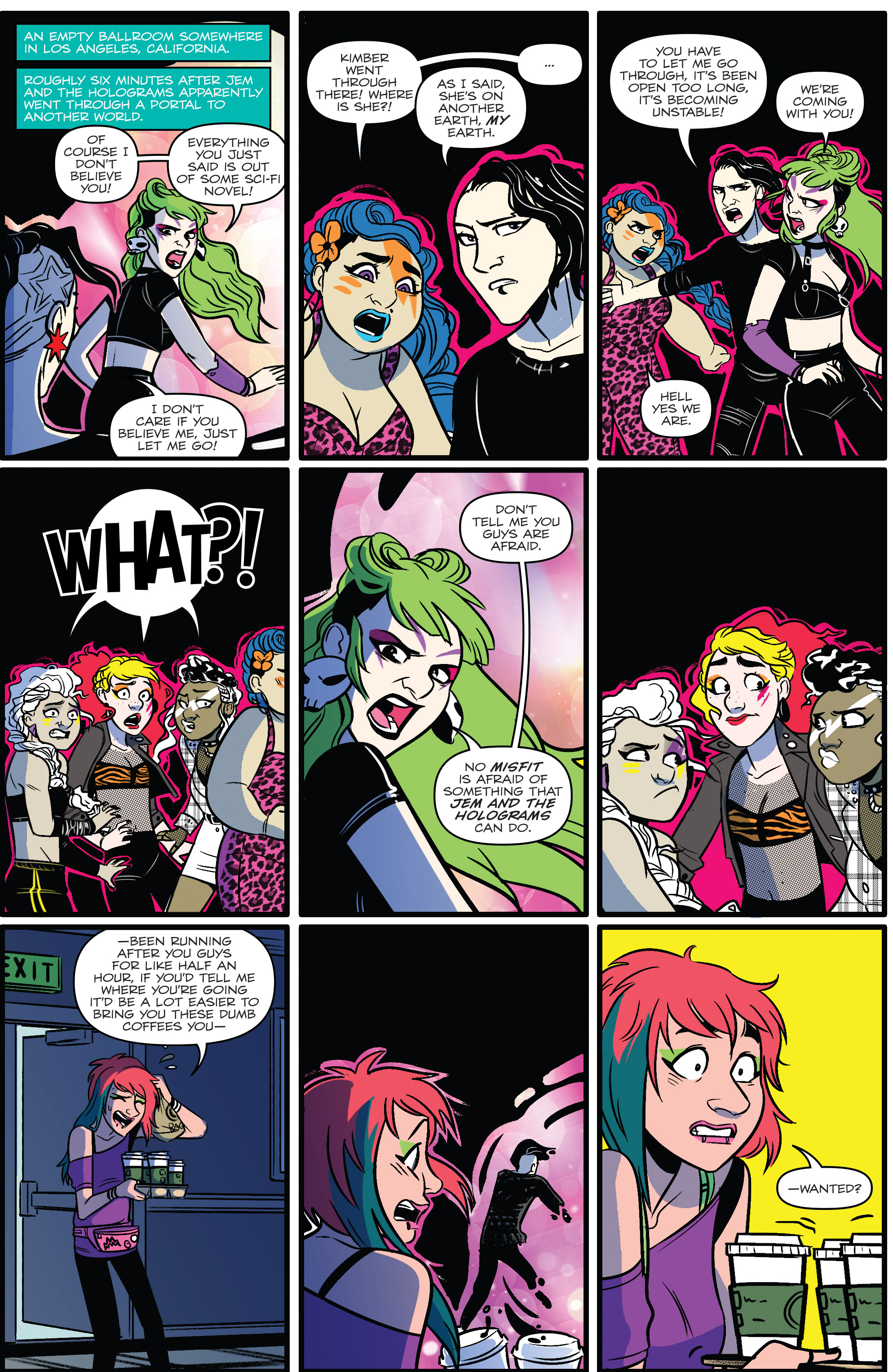 Jem and the Holograms: The Misfits: Infinite (2017): Chapter 1 - Page 5