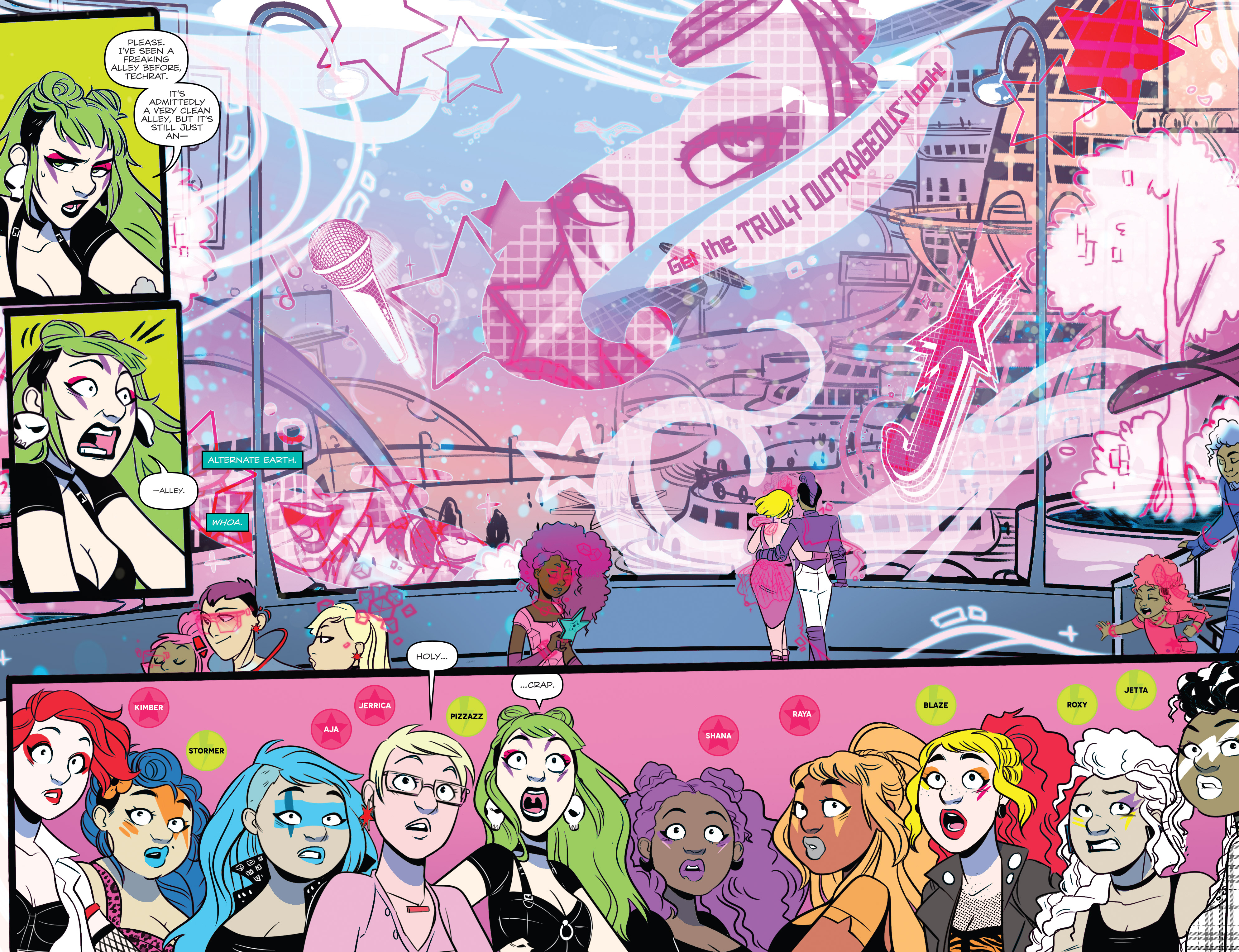 Jem and the Holograms: The Misfits: Infinite (2017): Chapter 1 - Page 8