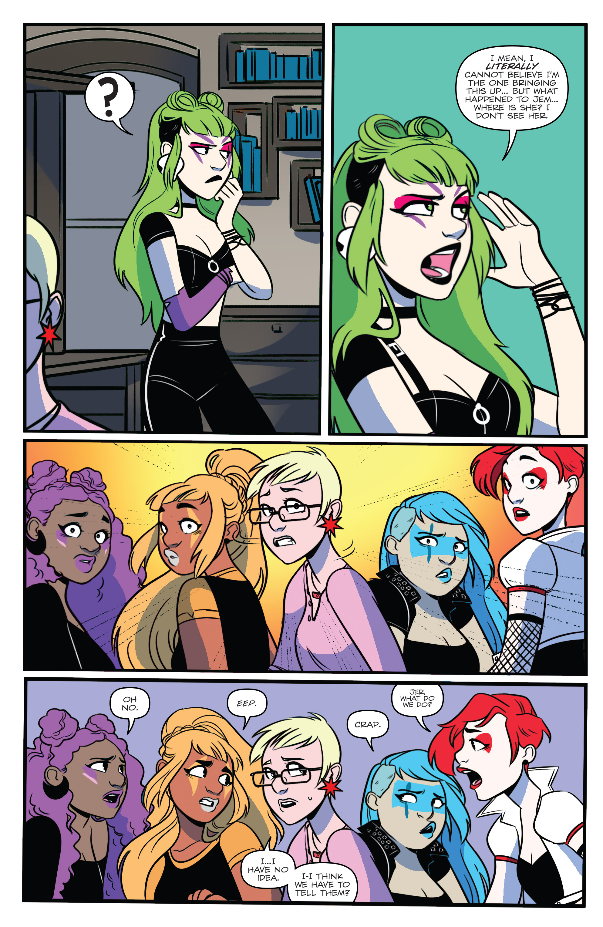 Jem and the Holograms: The Misfits: Infinite (2017): Chapter 1 - Page 12