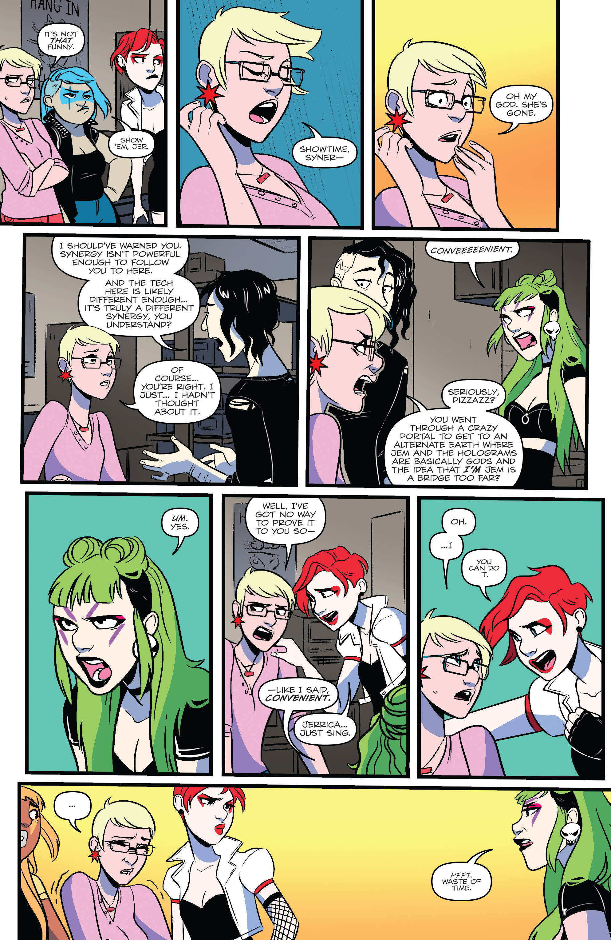 Jem and the Holograms: The Misfits: Infinite (2017): Chapter 1 - Page 14