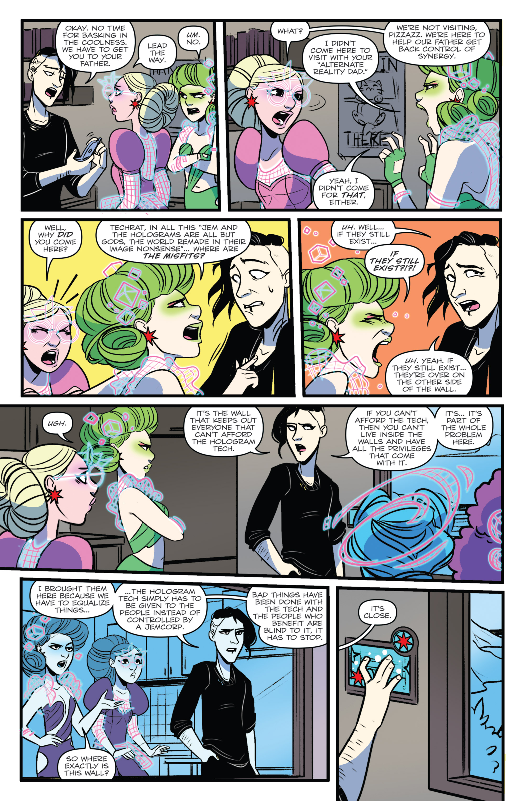Jem and the Holograms: The Misfits: Infinite (2017): Chapter 1 - Page 18