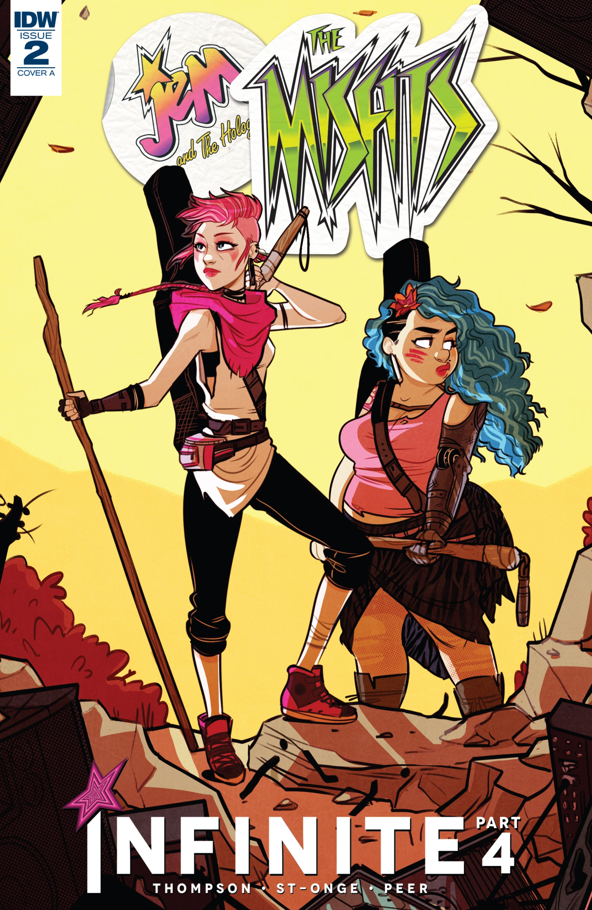 Jem and the Holograms: The Misfits: Infinite (2017): Chapter 2 - Page 1