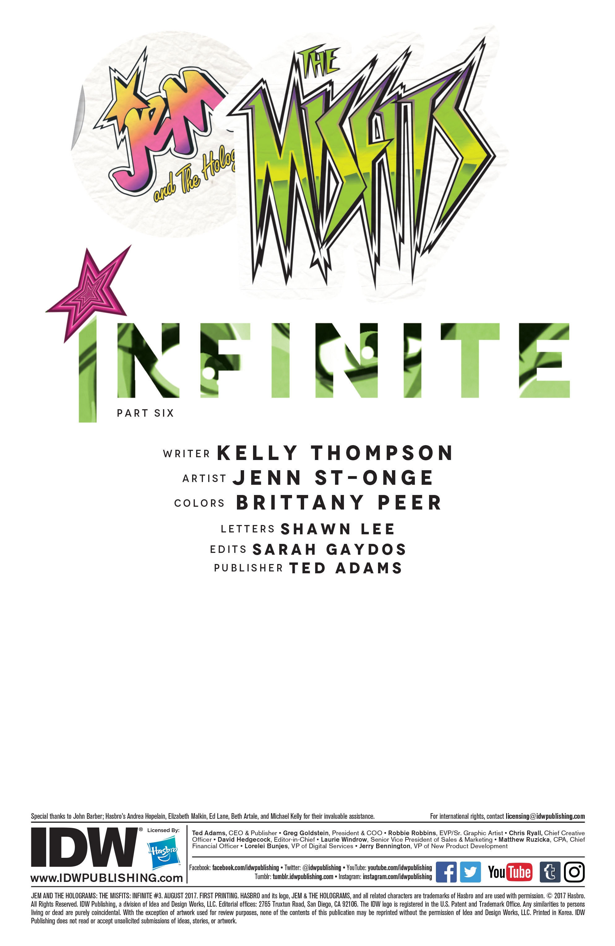 Jem and the Holograms: The Misfits: Infinite (2017): Chapter 3 - Page 2