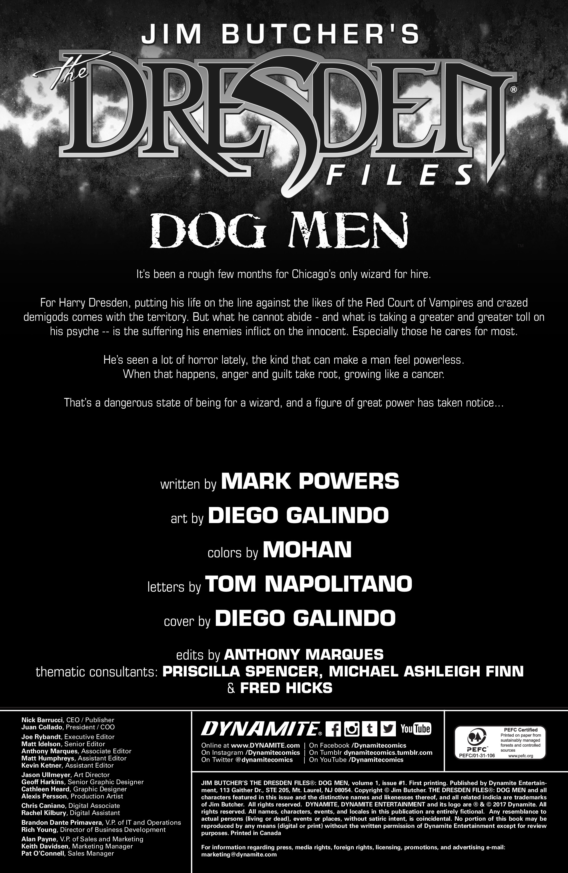 Jim Butcher's The Dresden Files: Dog Men: Chapter 1 - Page 2