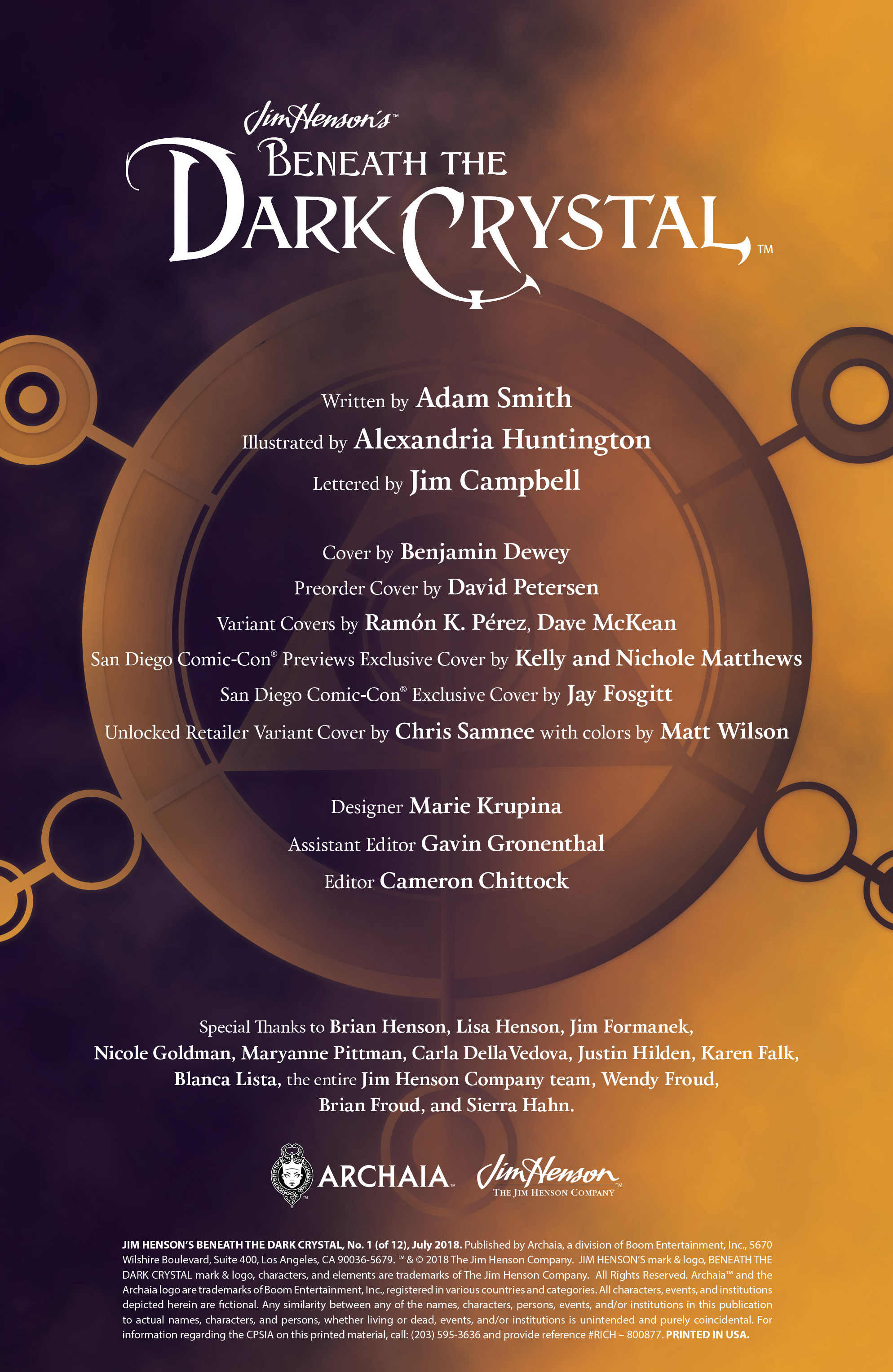 Jim Henson's Beneath the Dark Crystal (2018-): Chapter 1 - Page 2