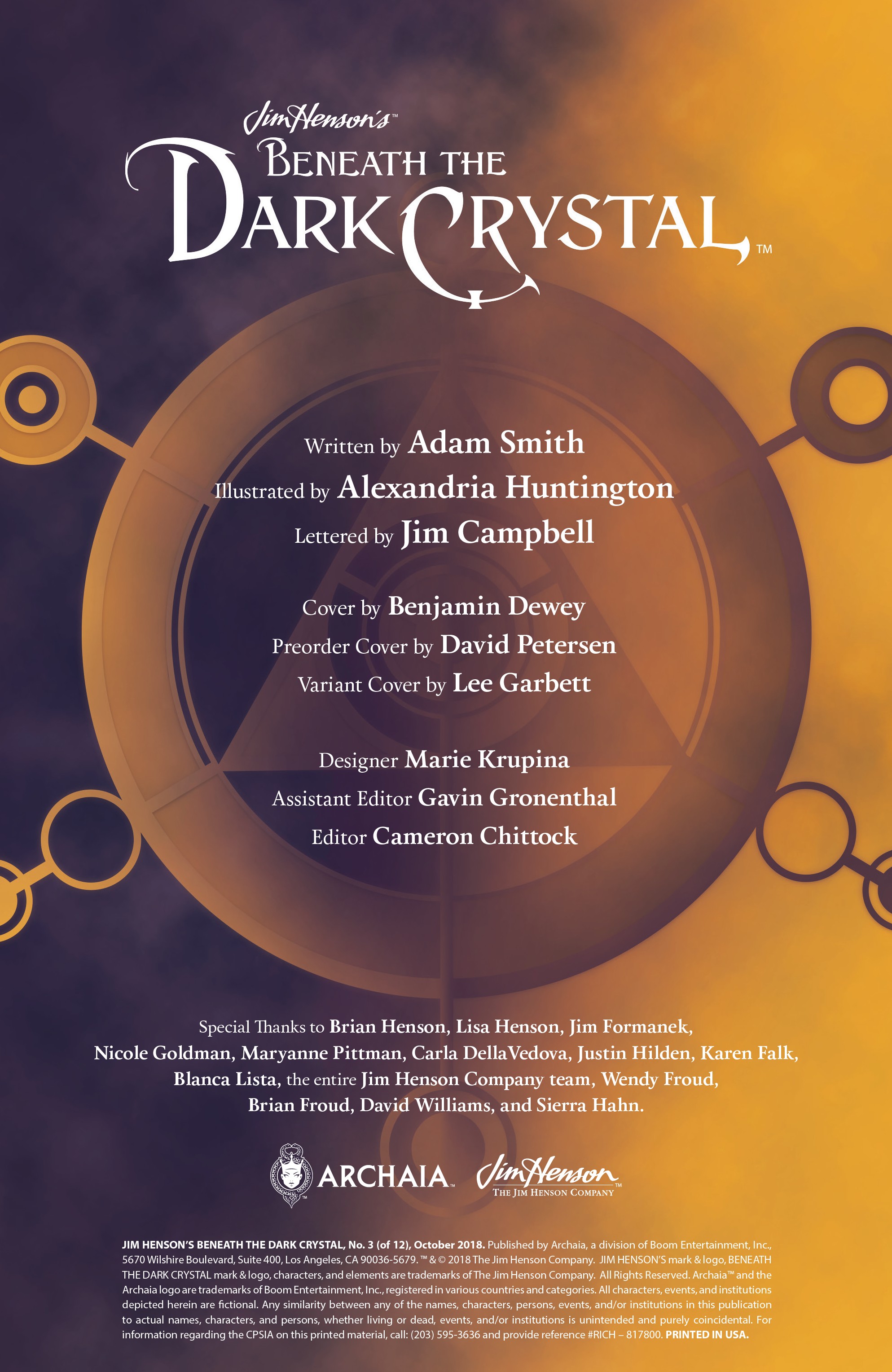 Jim Henson's Beneath the Dark Crystal (2018-): Chapter 3 - Page 2