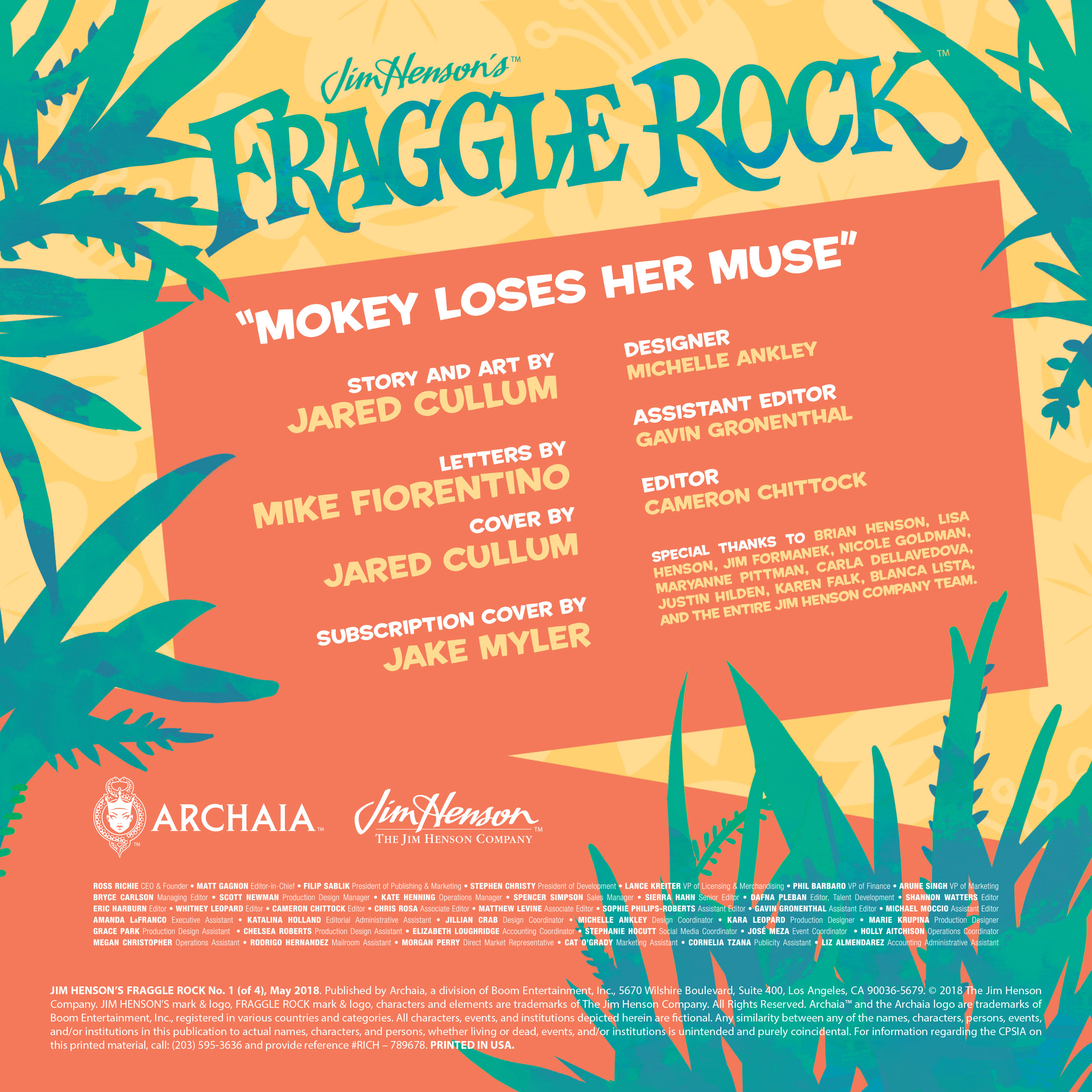 Jim Henson's Fraggle Rock Vol. 1 (2018): Chapter 1 - Page 3