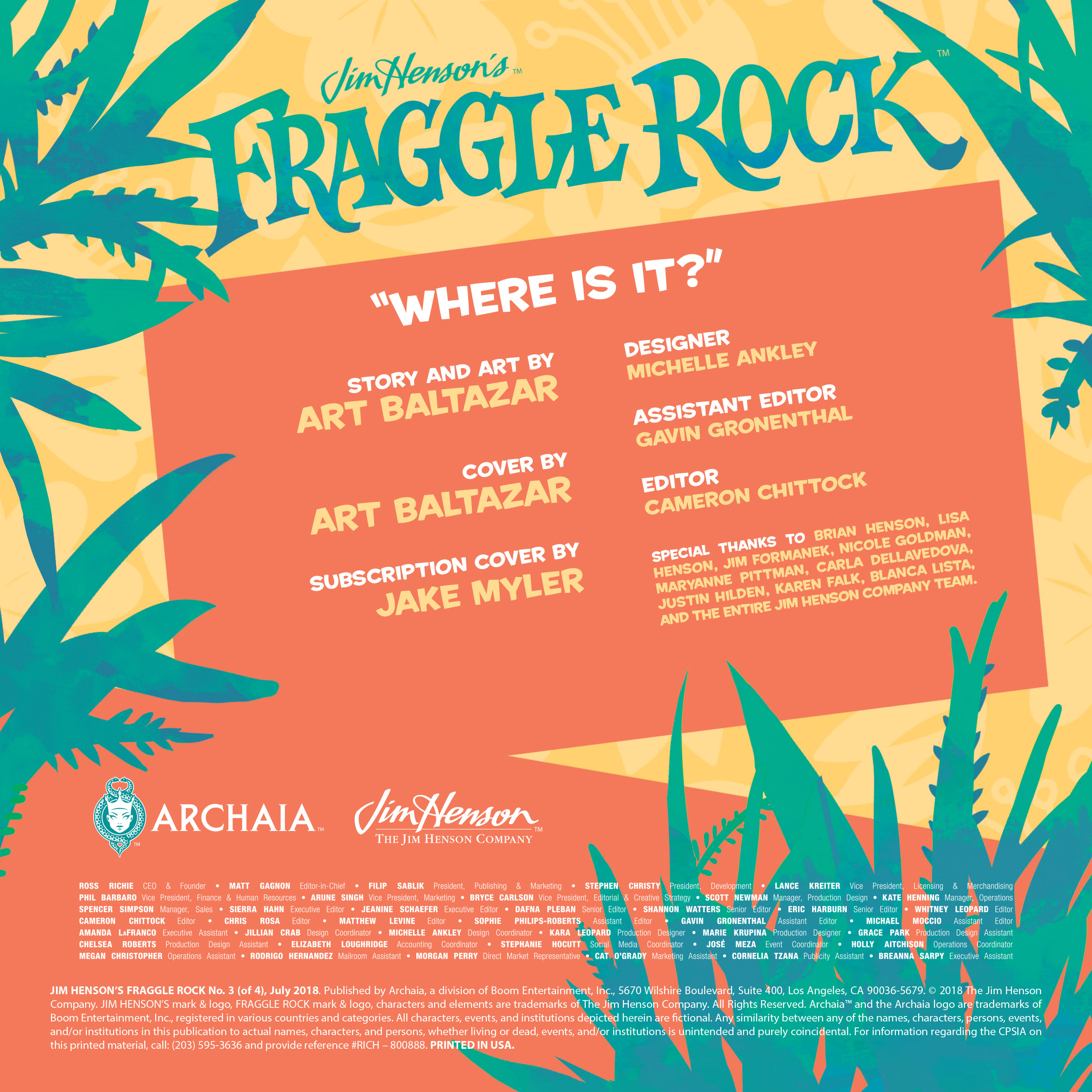 Jim Henson's Fraggle Rock Vol. 1 (2018): Chapter 3 - Page 2