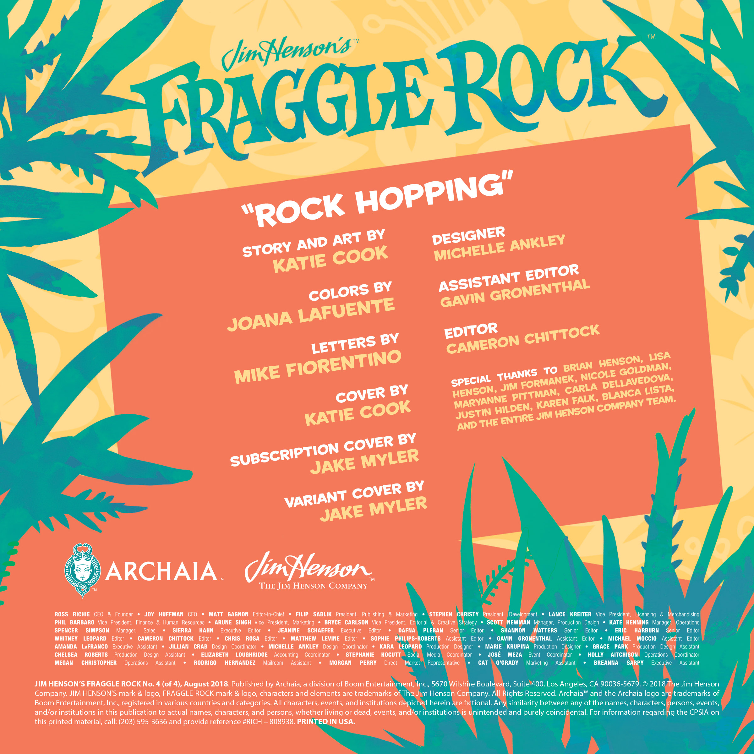 Jim Henson's Fraggle Rock Vol. 1 (2018): Chapter 4 - Page 2