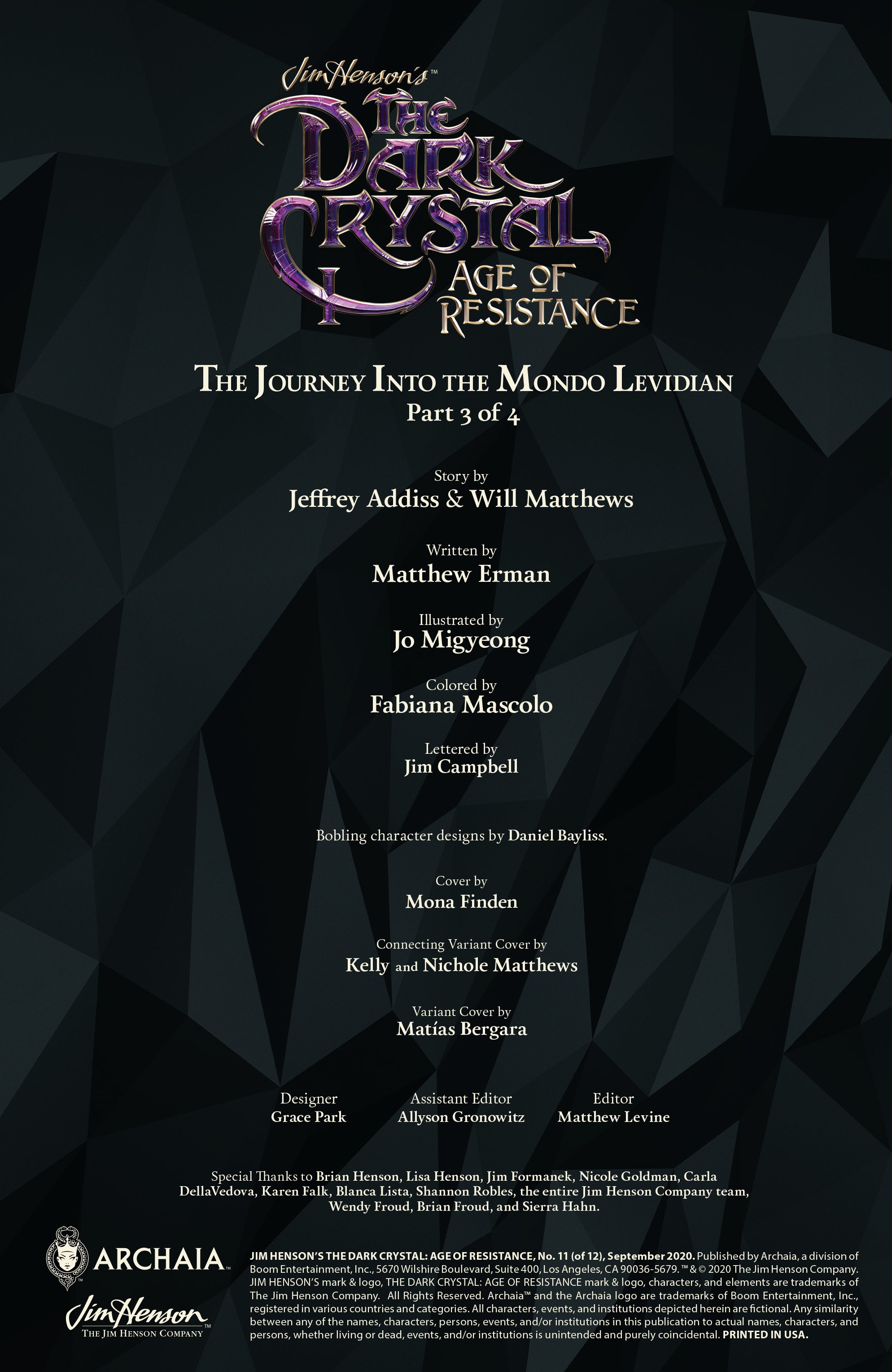 Jim Henson's The Dark Crystal: Age of Resistance (2019-): Chapter 11 - Page 2