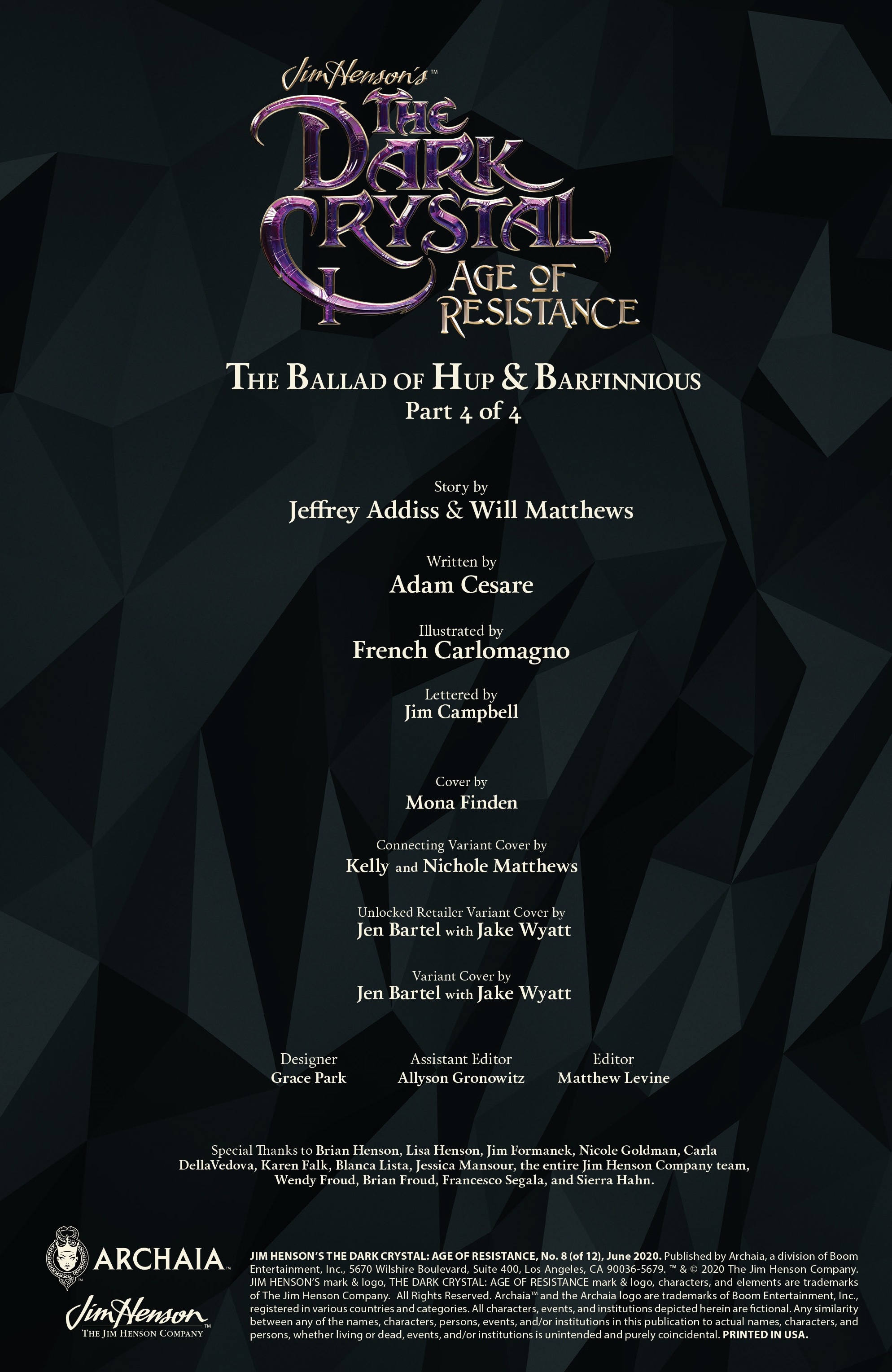 Jim Henson's The Dark Crystal: Age of Resistance (2019-): Chapter 8 - Page 2