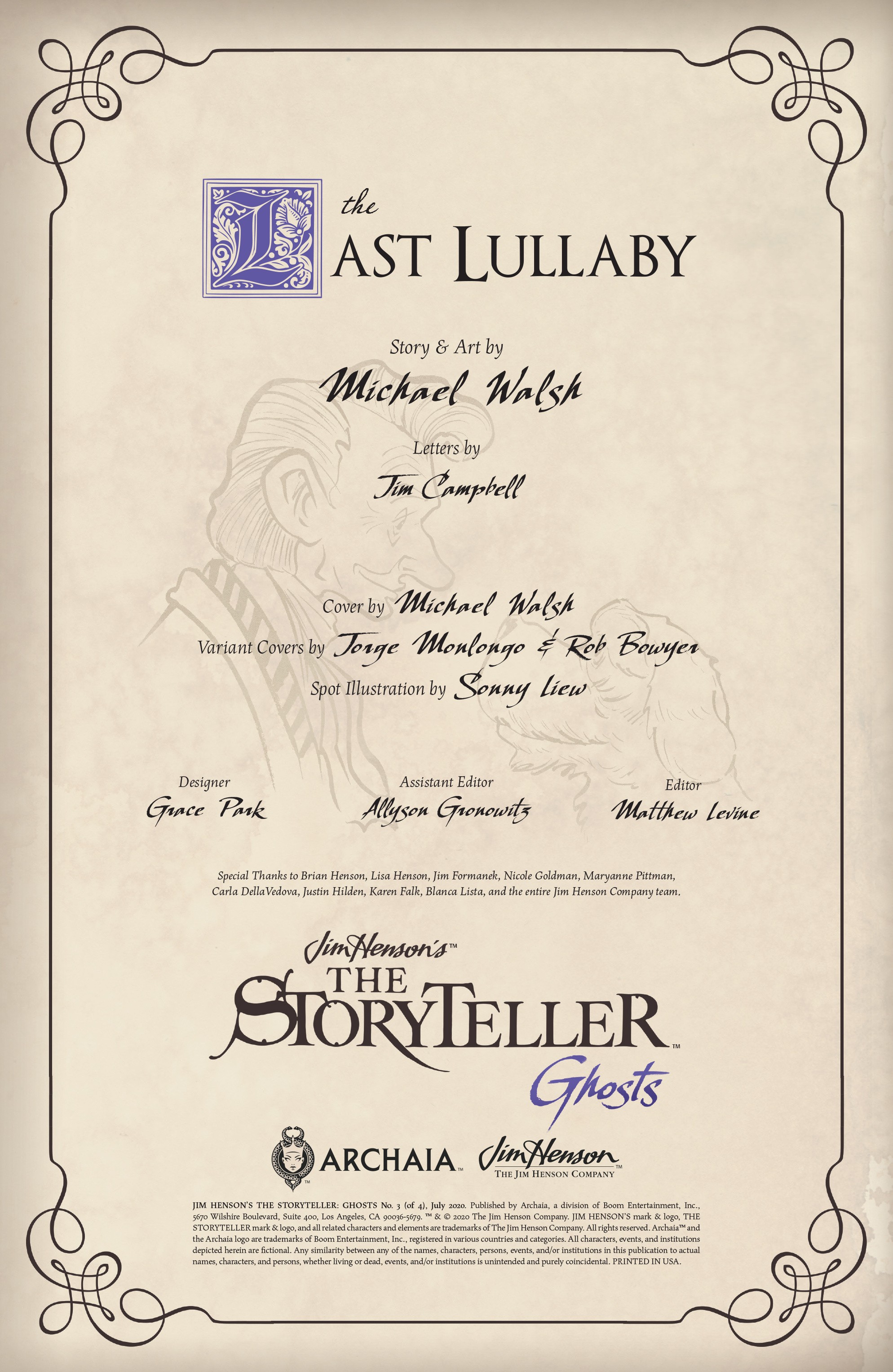 Jim Henson's The Storyteller: Ghosts (2020-): Chapter 3 - Page 2