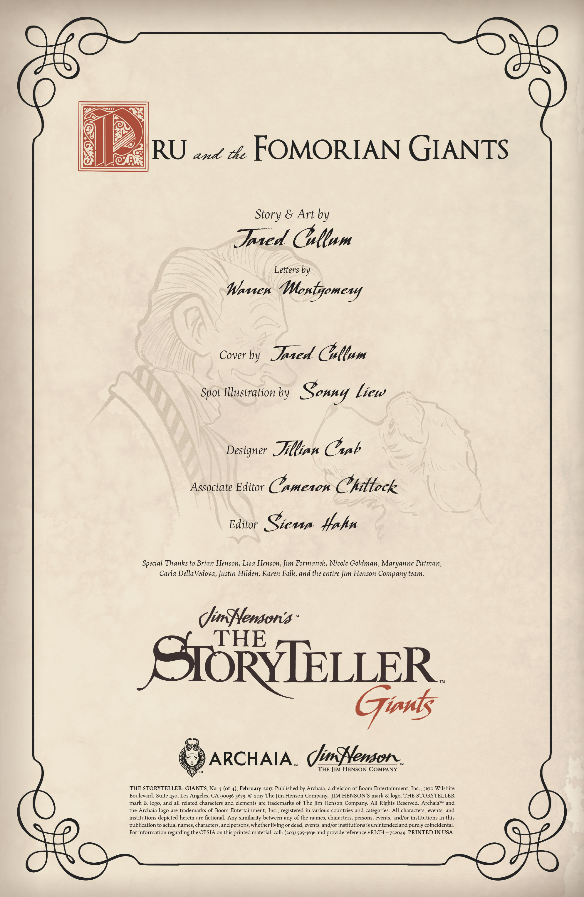 Jim Henson's The Storyteller: Giants (2016-): Chapter 3 - Page 2
