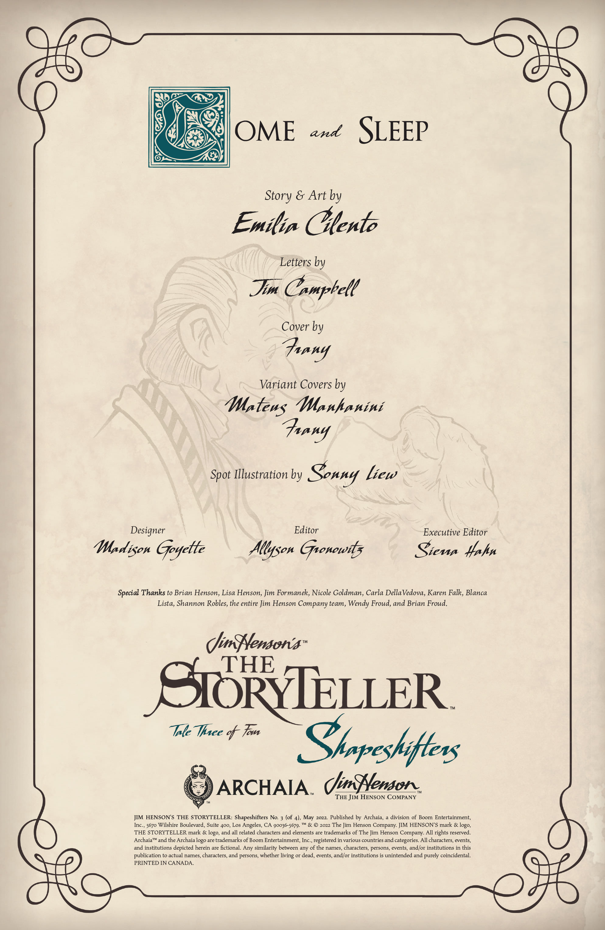 Jim Henson's The Storyteller: Shapeshifters (2022-): Chapter 3 - Page 2