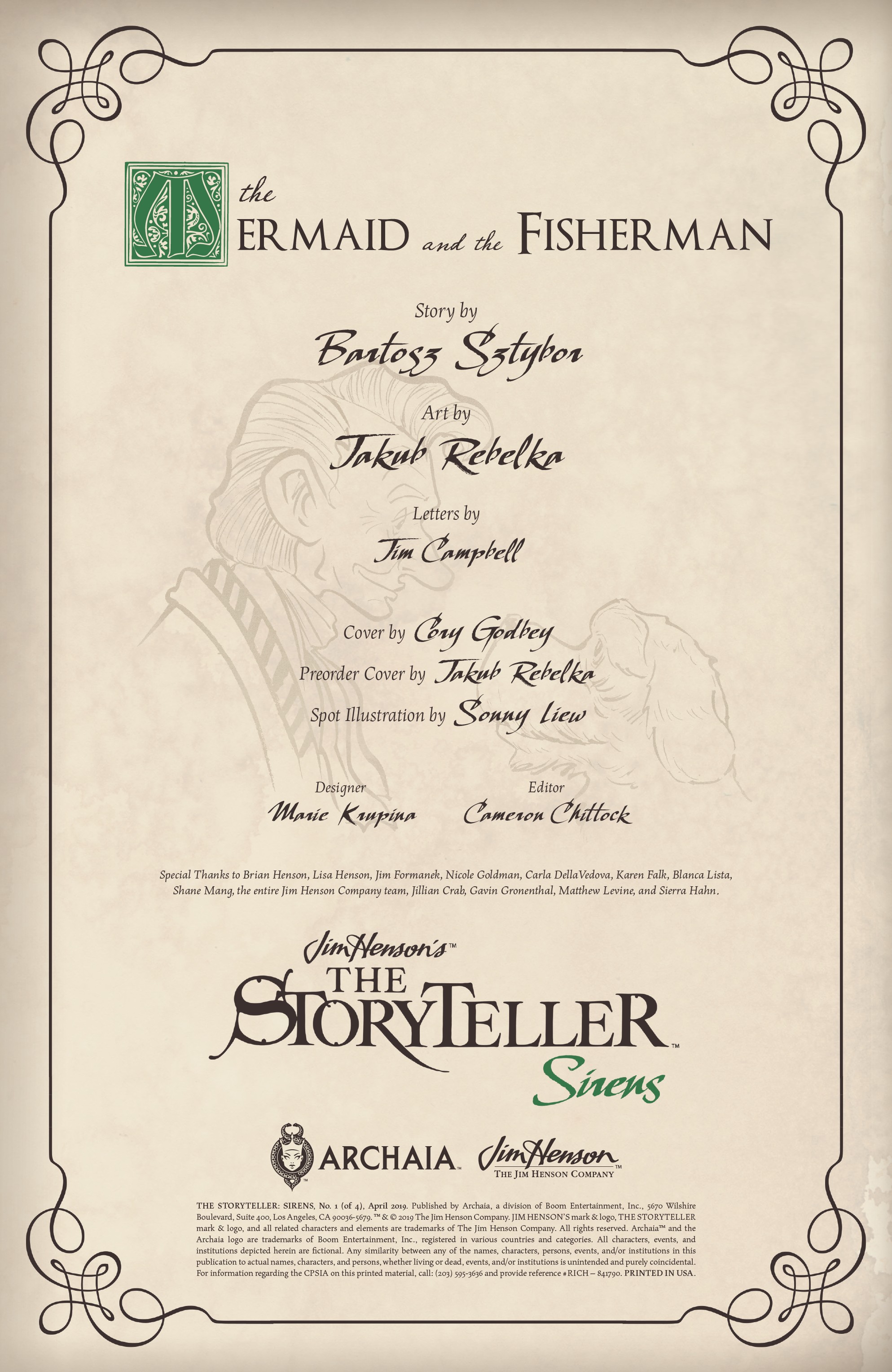 Jim Henson's The Storyteller: Sirens (2019): Chapter 1 - Page 2