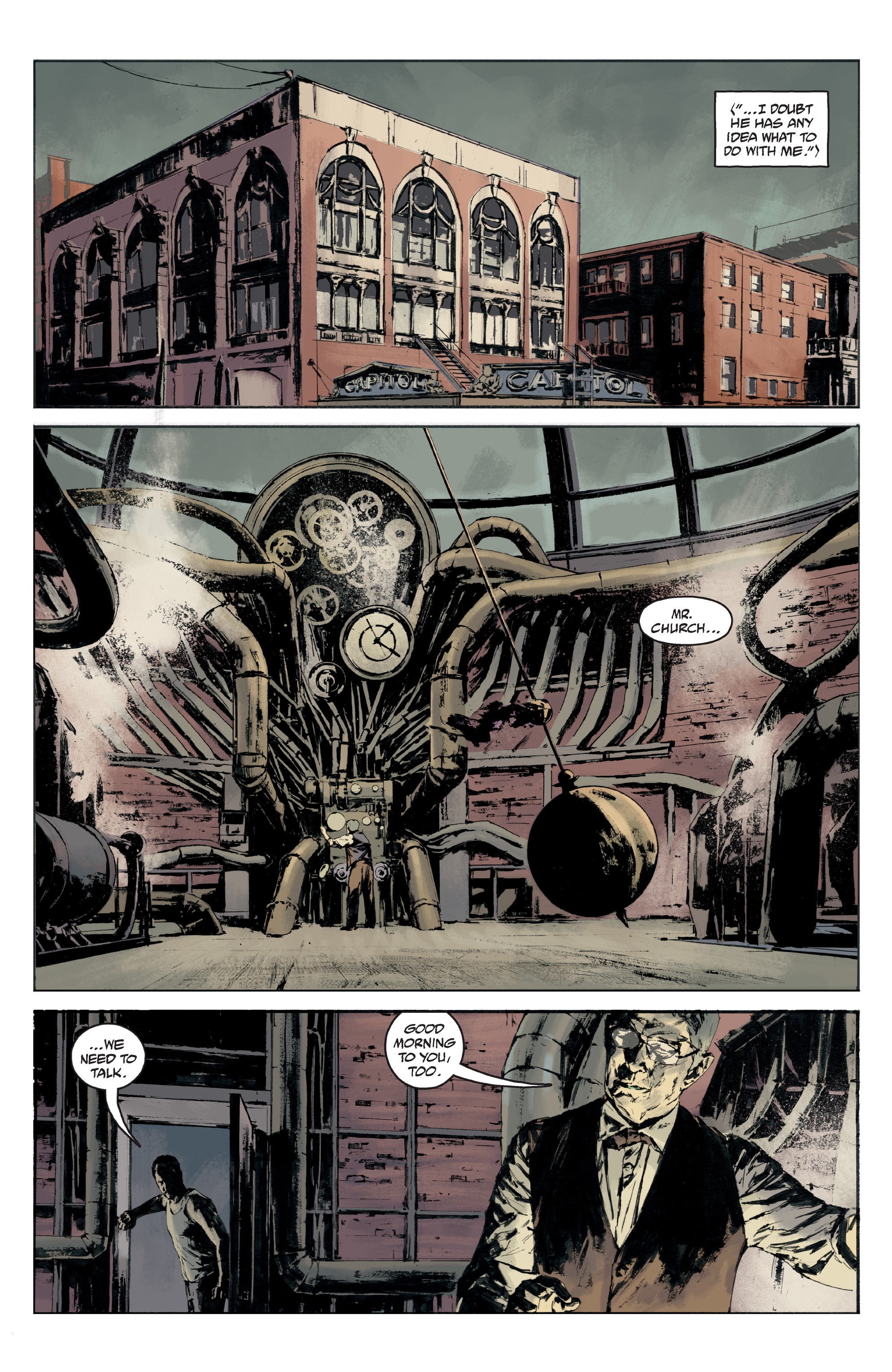 Joe Golem: Occult Detective-- Flesh and Blood (2017): Chapter 1 - Page 10