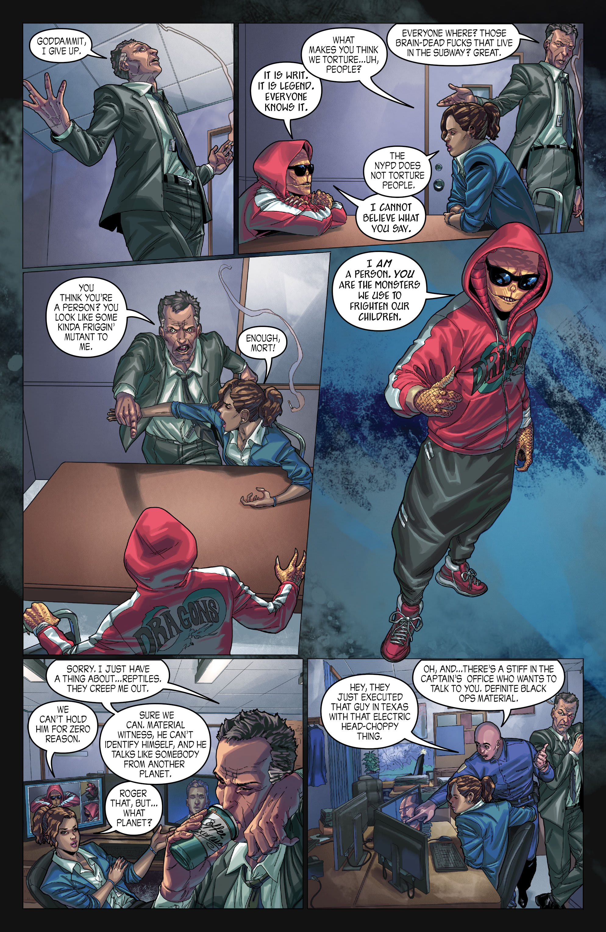 John Carpenter's Tales of Science Fiction: Hell (2021-): Chapter 1 - Page 15