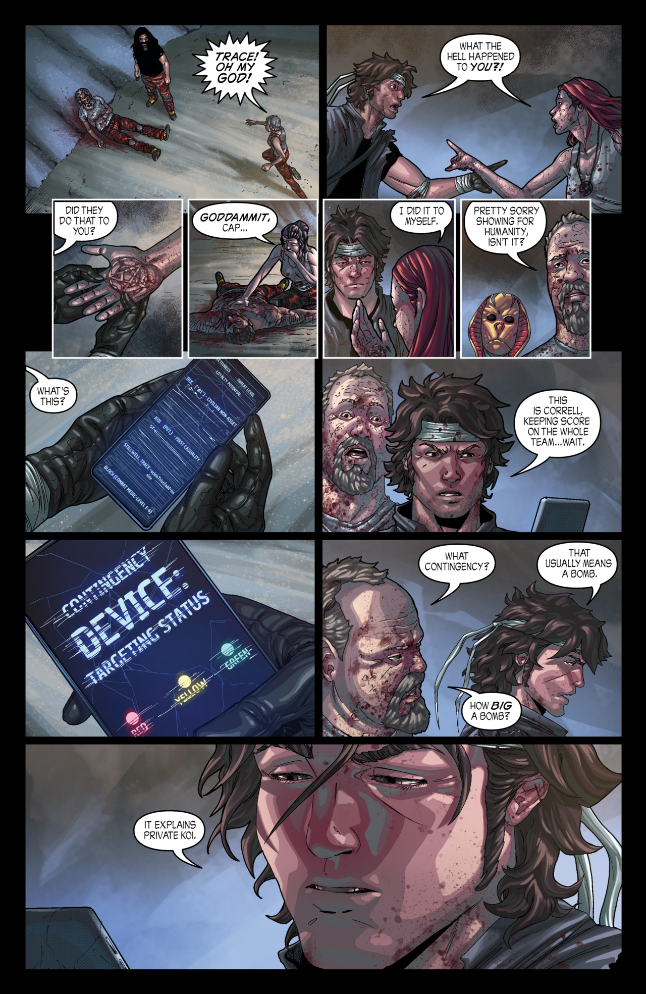 John Carpenter's Tales of Science Fiction: Hell (2021-): Chapter 8 - Page 7