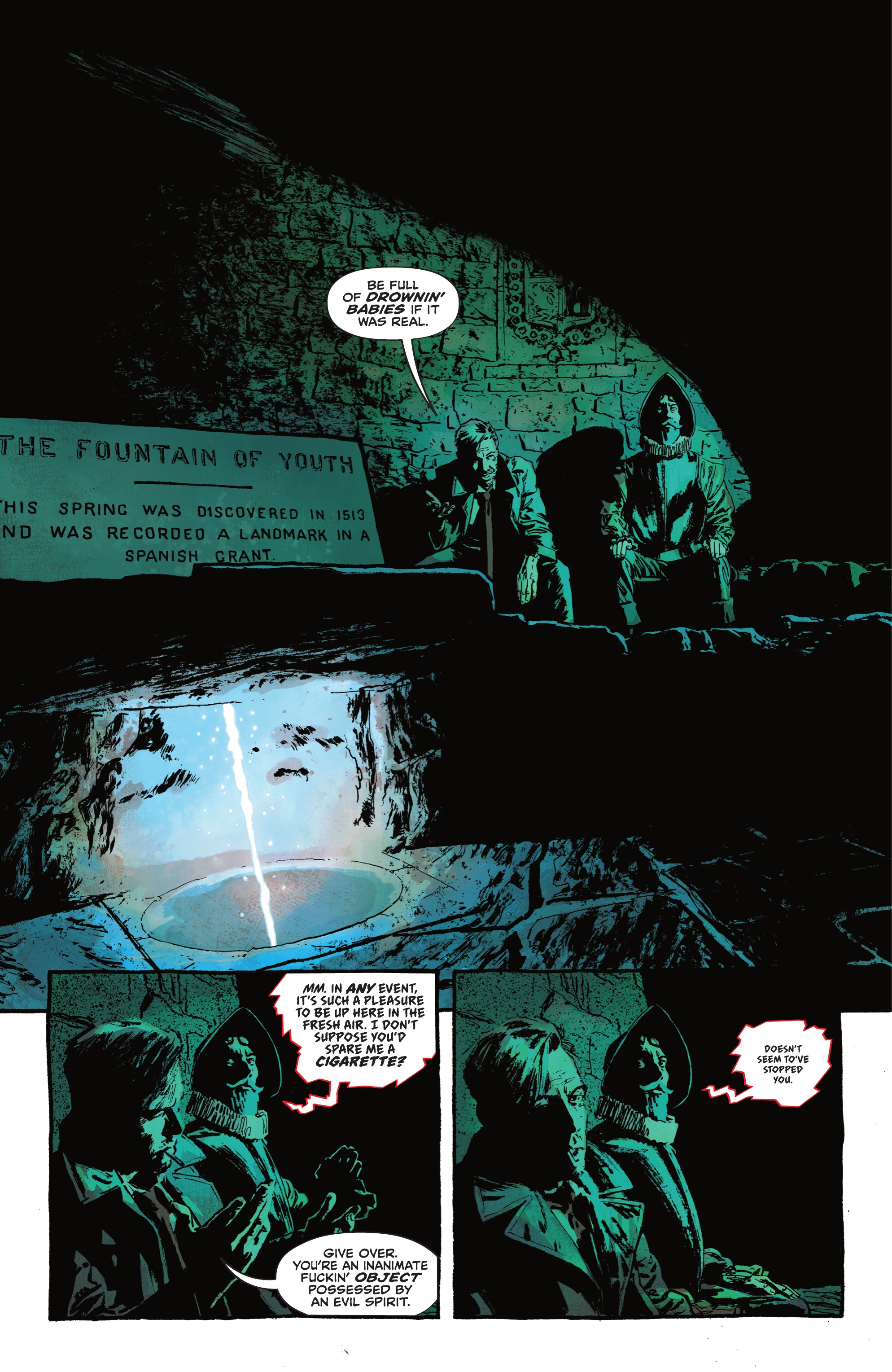 John Constantine, Hellblazer: Dead in America (2024-): Chapter 1 - Page 7