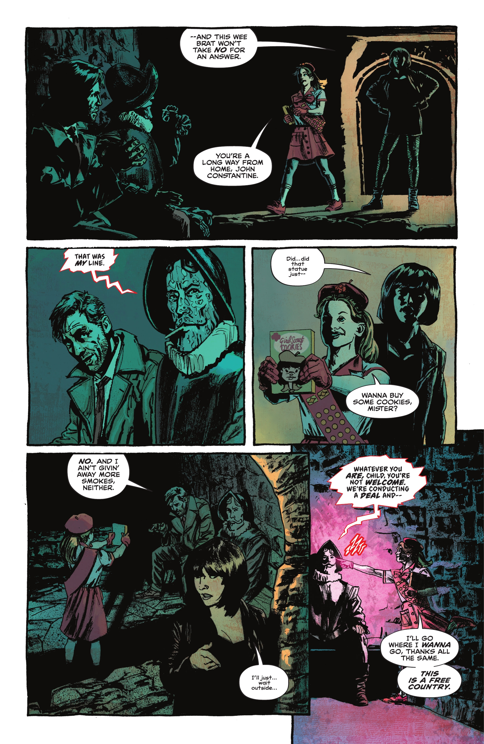 John Constantine, Hellblazer: Dead in America (2024-): Chapter 1 - Page 9
