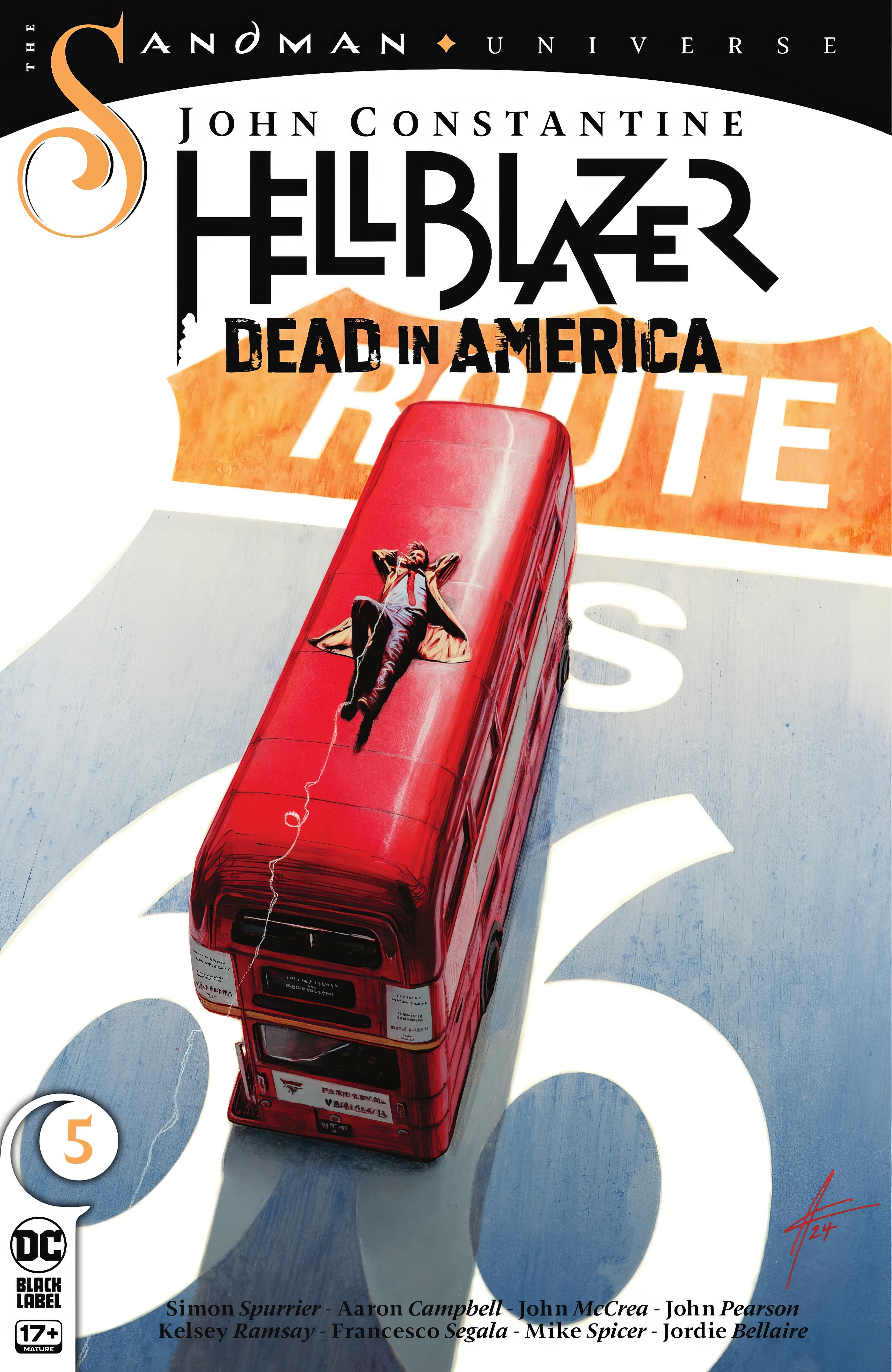 John Constantine, Hellblazer: Dead in America (2024-): Chapter 5 - Page 1