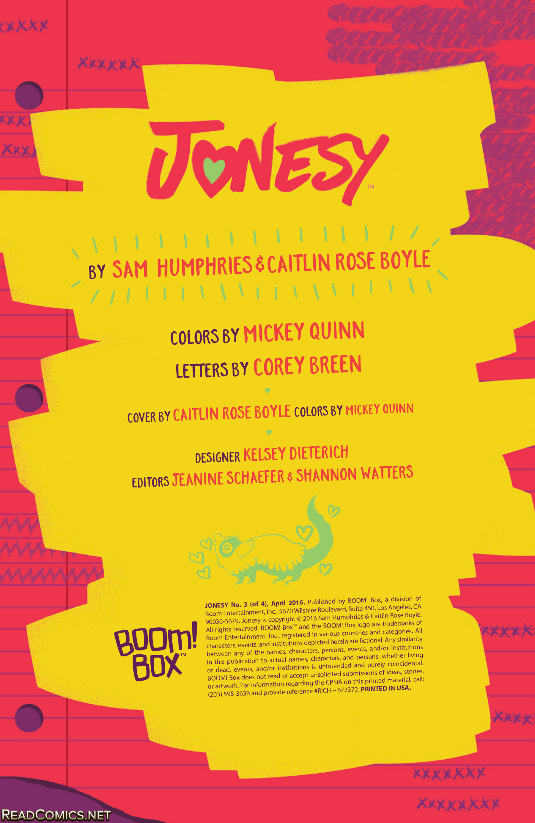 Jonesy (2016-): Chapter 3 - Page 2
