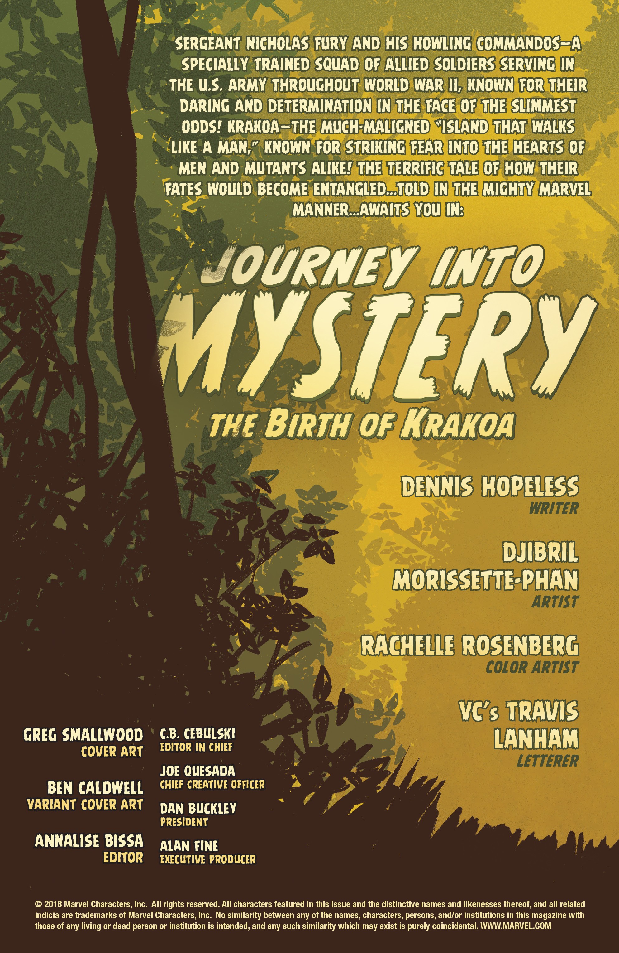 Journey Into Mystery: The Birth Of Krakoa (2018): Chapter 1 - Page 2