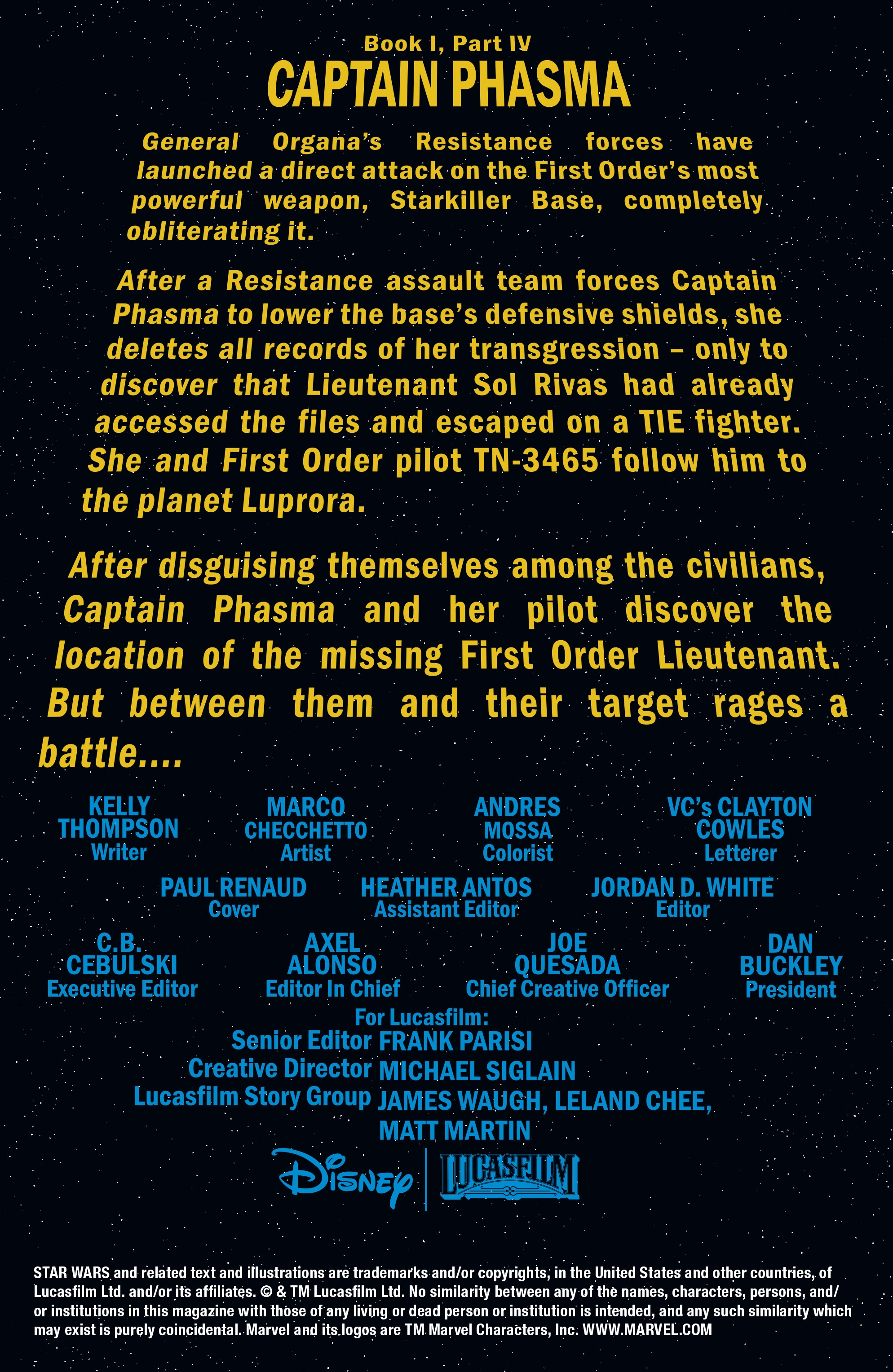 Journey to Star Wars: The Last Jedi - Captain Phasma (2017) : Chapter 4 - Page 2